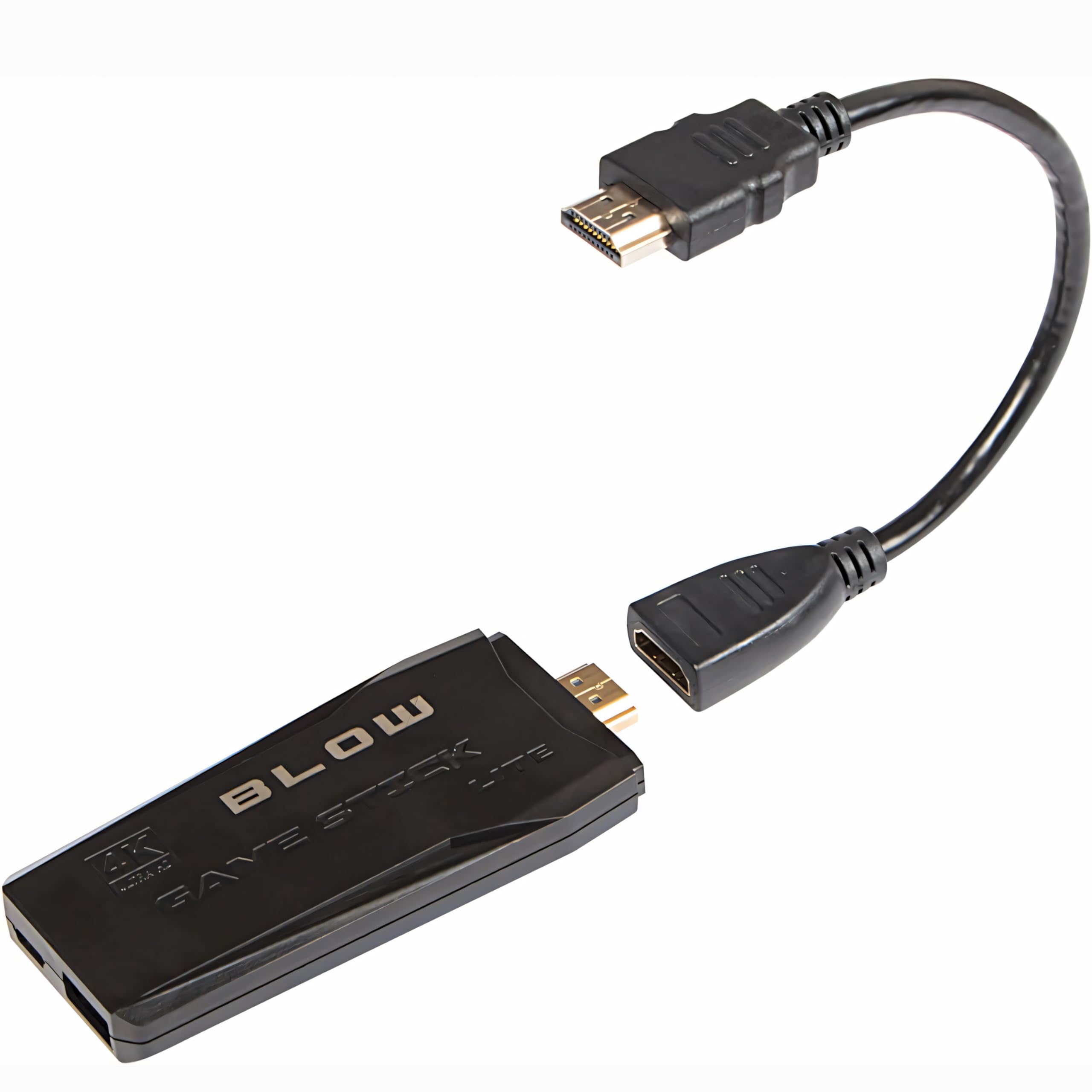 Retoo Console di gioco retrò con 20000 giochi – HDMI plug & play per TV – 2 controller wireless con adattatore, scheda di memoria da 64GB, mini console per bambini e adulti, portatile