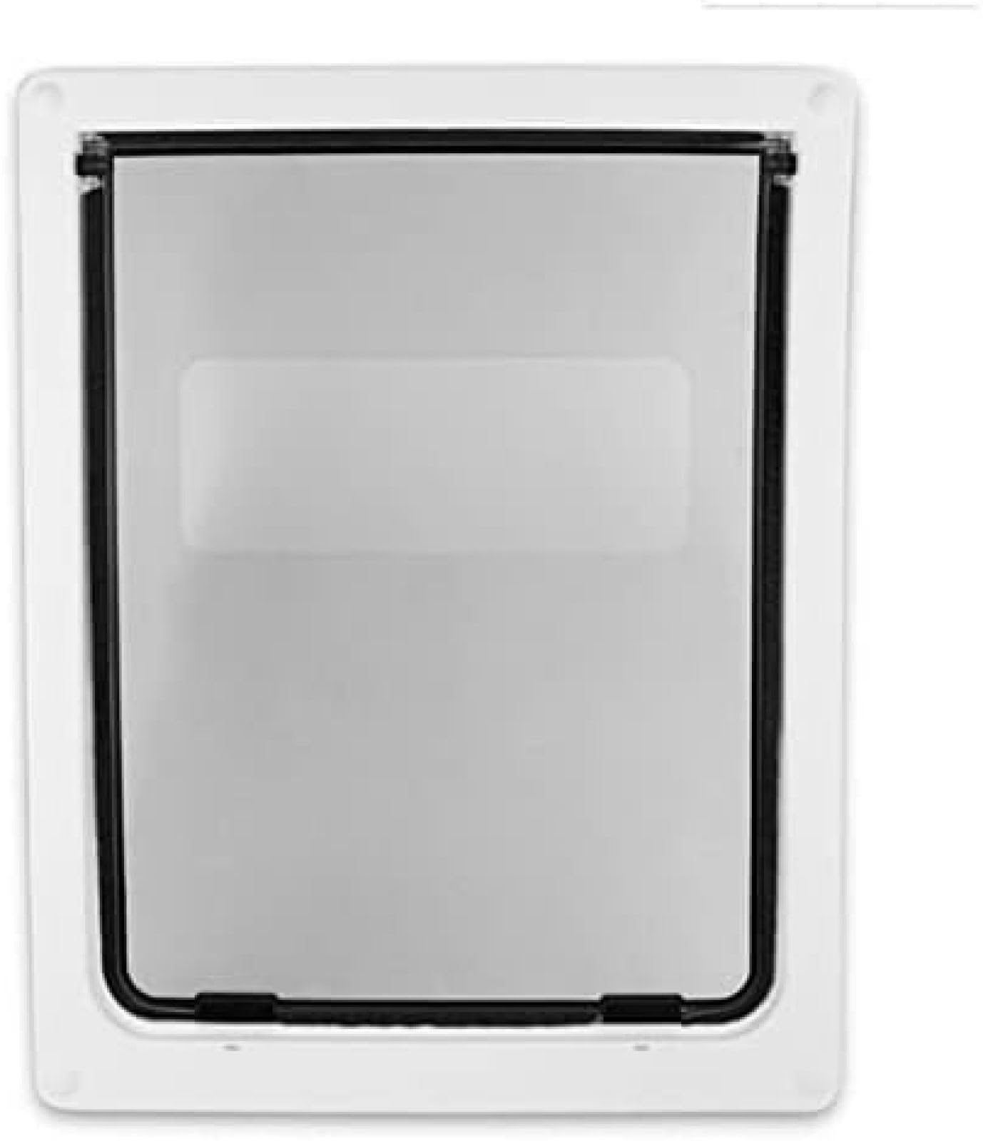 Puerta para Mascotas para Perros Y Gatos con Cerradura De 4 Vías Puerta para Gatos Extra Grande para Puertas Interiores Y Exteriores, Puerta con Solapa para Gatos Resistente A La Intemperie,