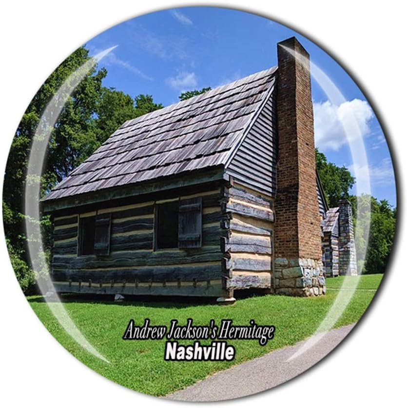 MUYU Magnet Andrew Jackson's Hermitage Nashville USA Fridge Souvenir Gift ic Sticker