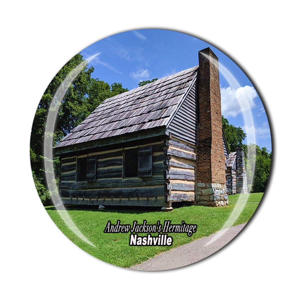 MUYU Magnet Andrew Jackson's Hermitage Nashville USA Fridge Souvenir Gift ic Sticker