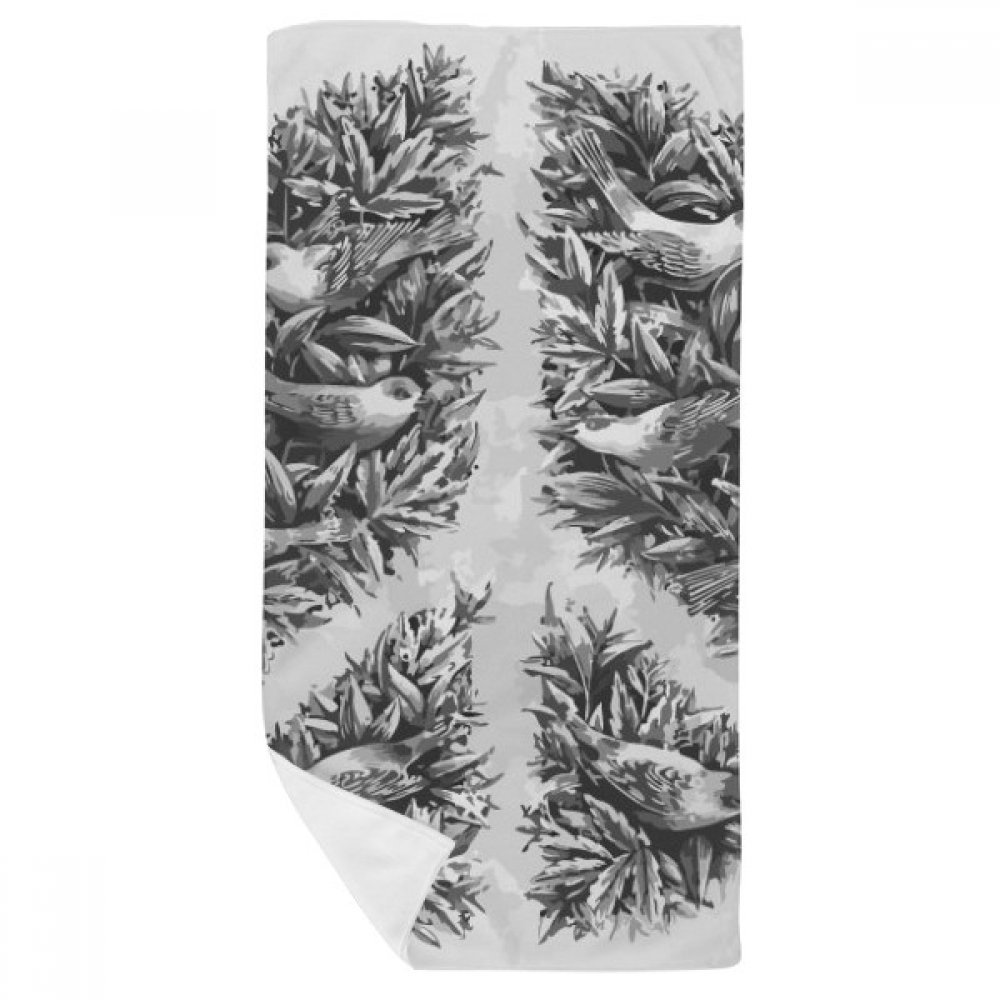 Serviette de bain compacte 35x70cm contre l'encombrement