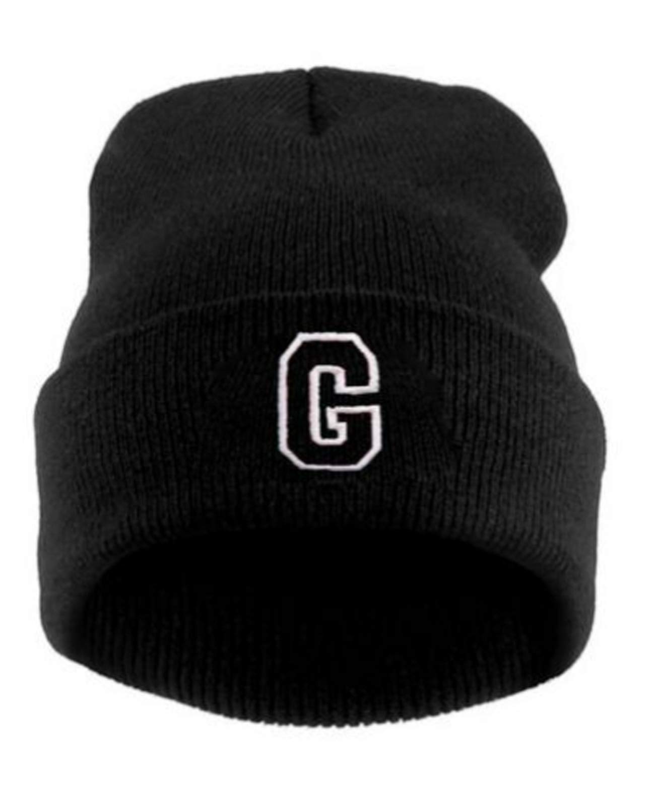 MFAZ Morefaz Ltd Kids Winter Beanie Hat Boy Girl Cap Worm Hats Children School Youth Sport Alphabet A-Z (G)