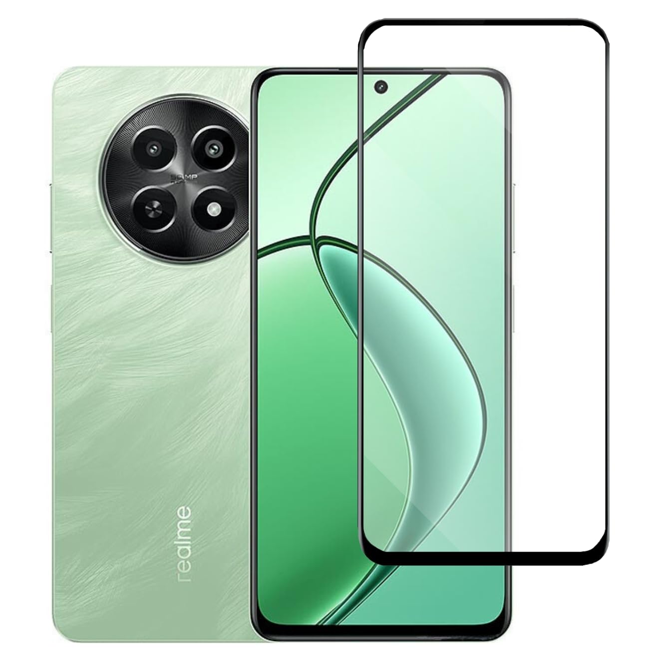 SPAZY CASE® Realme 12x 5G Tempered Glass | 9H Full Glue Full HD, Shatterproof, Anti Scratch Screen Guard for Realme 12x 5G (B0CZ3TK8HN) Amazon Price History, Amazon Price Tracker