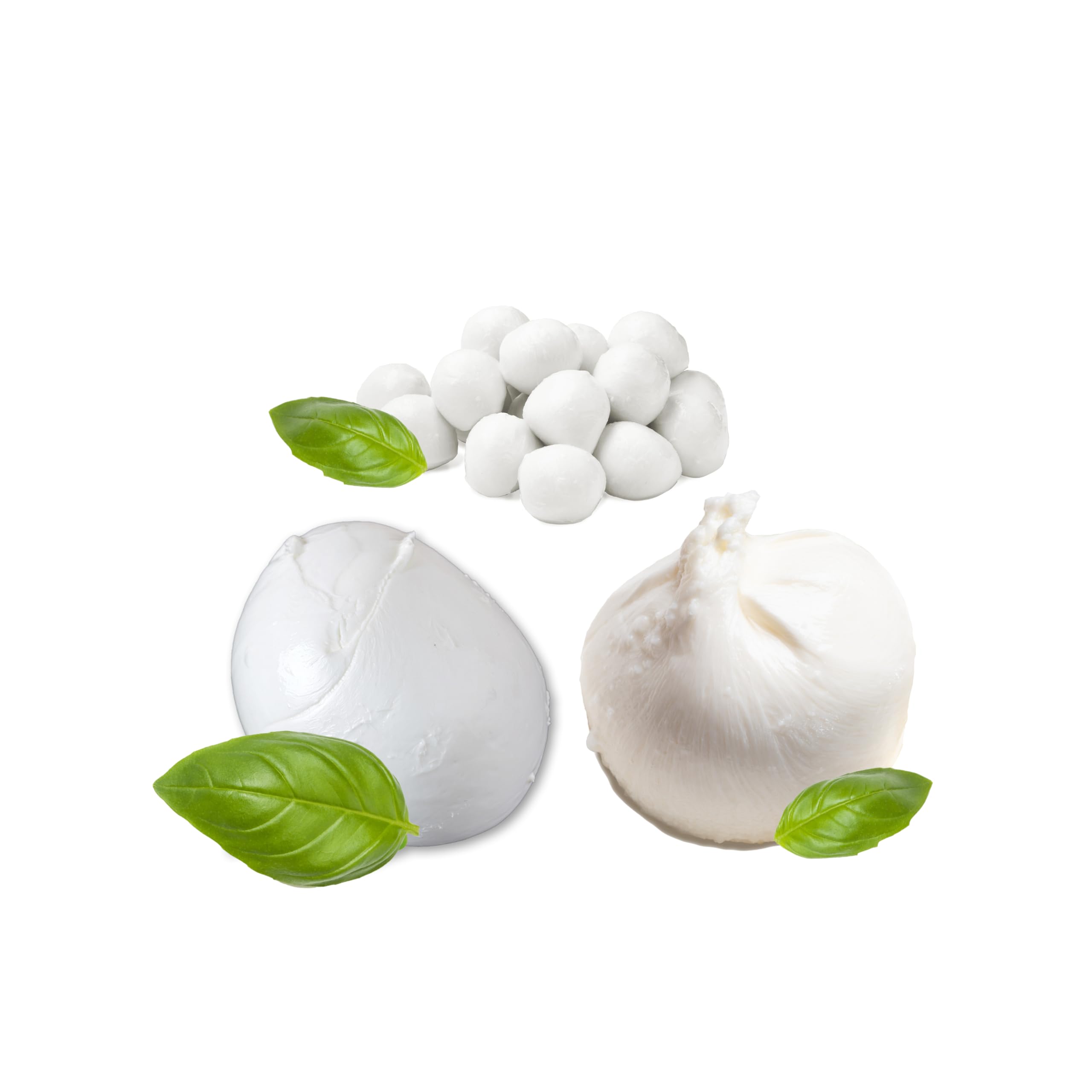 Büffel Bill Mozzarella Bundle - Feinschmecker-Paket für Genießer, Original vom italienischen Wasserbüffel, Cardinali, Büffel Mozzarella und Burrata