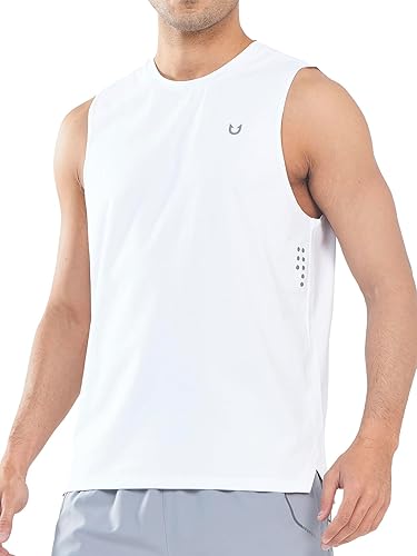 Miniatura 19 de NORTHYARD Camiseta sin mangas para hombre, para entrenamiento, correr, sin mangas, de secado rápido, camiseta muscular, chaleco deportivo