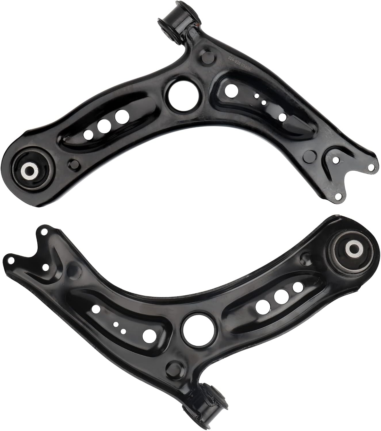 524-926 524-925 Suspension Kit Front Lower Control Arm Fit for Audi A3/ A3 Quattro/ S3/ A3 Sportback e-tron, for Volkswagen e-Golf/Golf/Golf R/Golf SportWagen/GTI/Golf Alltrack, 2015 16 17 18 19