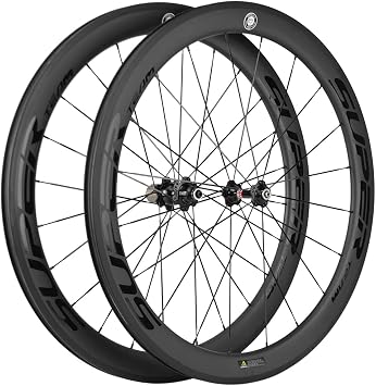 Superteam 50/25mm Tubeless Wheelset 700c Carbon Wheels UD Matte Finish with Novatec Hub