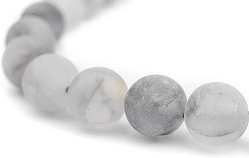 Cuentas redondas turquesa africana mate de TheBeadChest (516in). Gemas orgánicas redondas esféricas de energía para la curación, joyas, pulseras,