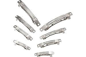 Platinum Barrette Blanks for DIY Hair Accessories