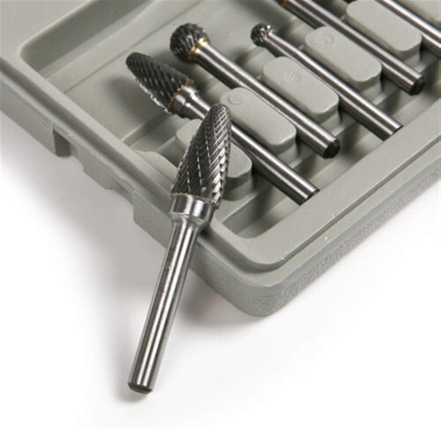 Limas de metal for acero, herramientas mecánicas, Juego de limas de escofina de metal, 8 piezas, brocas de carburo de 1/4 ", lima rotativa de 6 mm, herramienta de grabado CNC, lima resistente