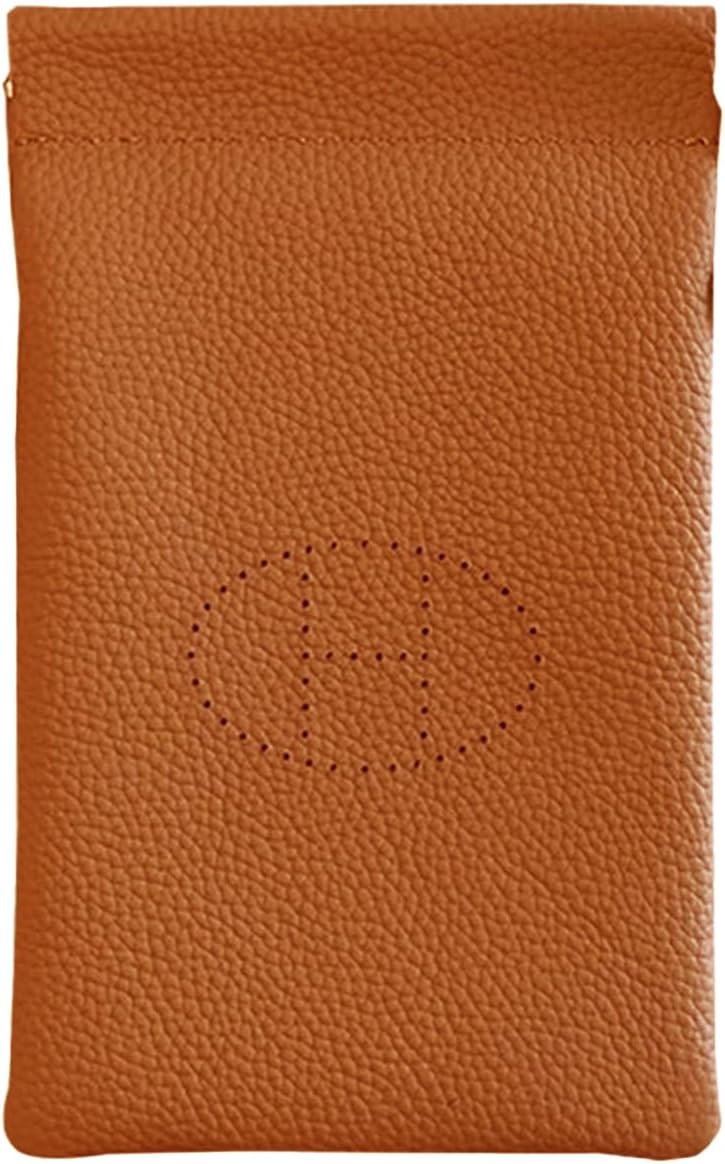 Genuine Leather Squeeze Coin Purse, Made in USA, Men's Coin Clip, Cell Phone Case
