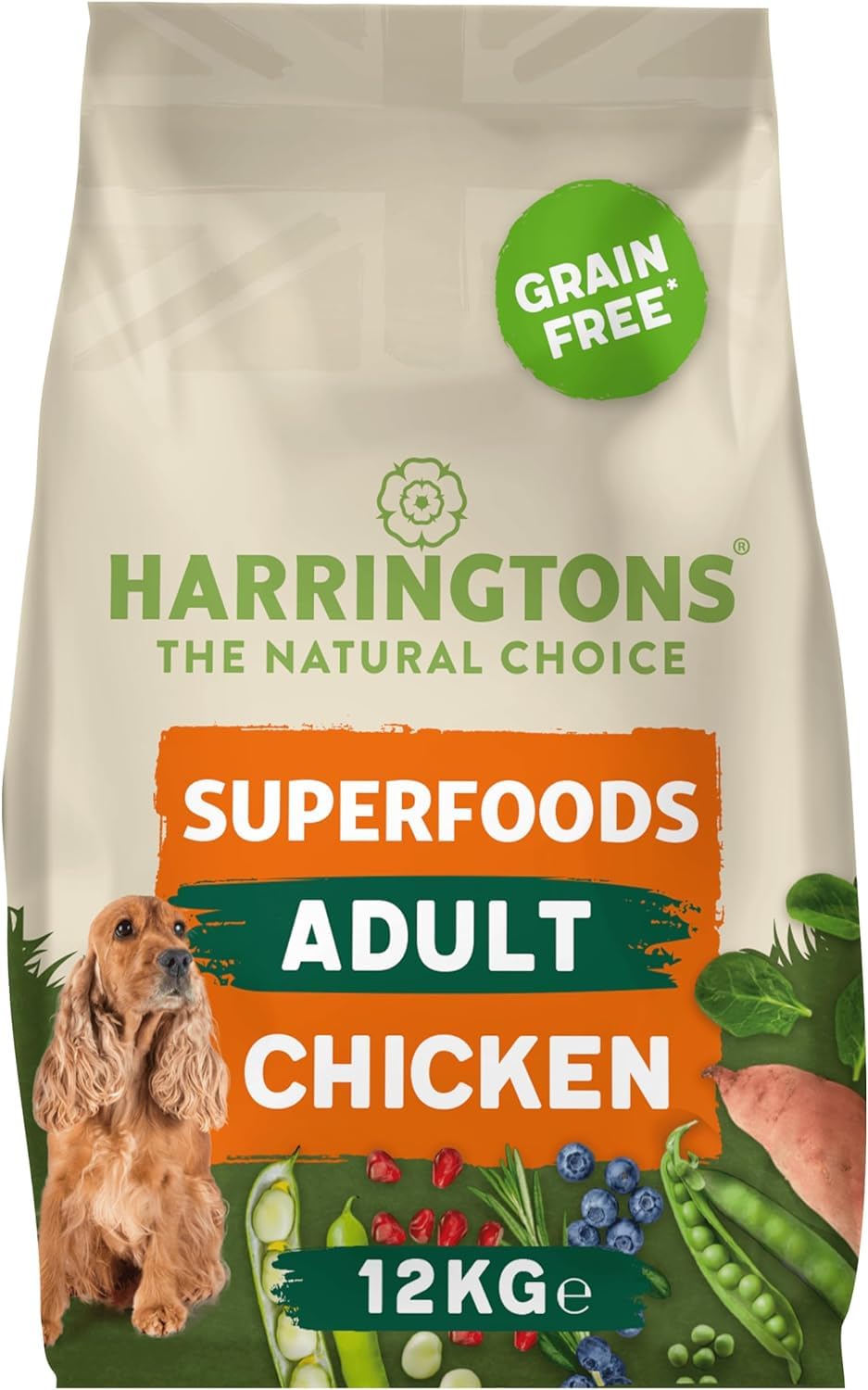 Harringtons Complete Grain Free Hypoallergenic Chicken & Sweet Potato Dry Adult Dog Food 1kg - Made with All Natural Ingredients — view 21