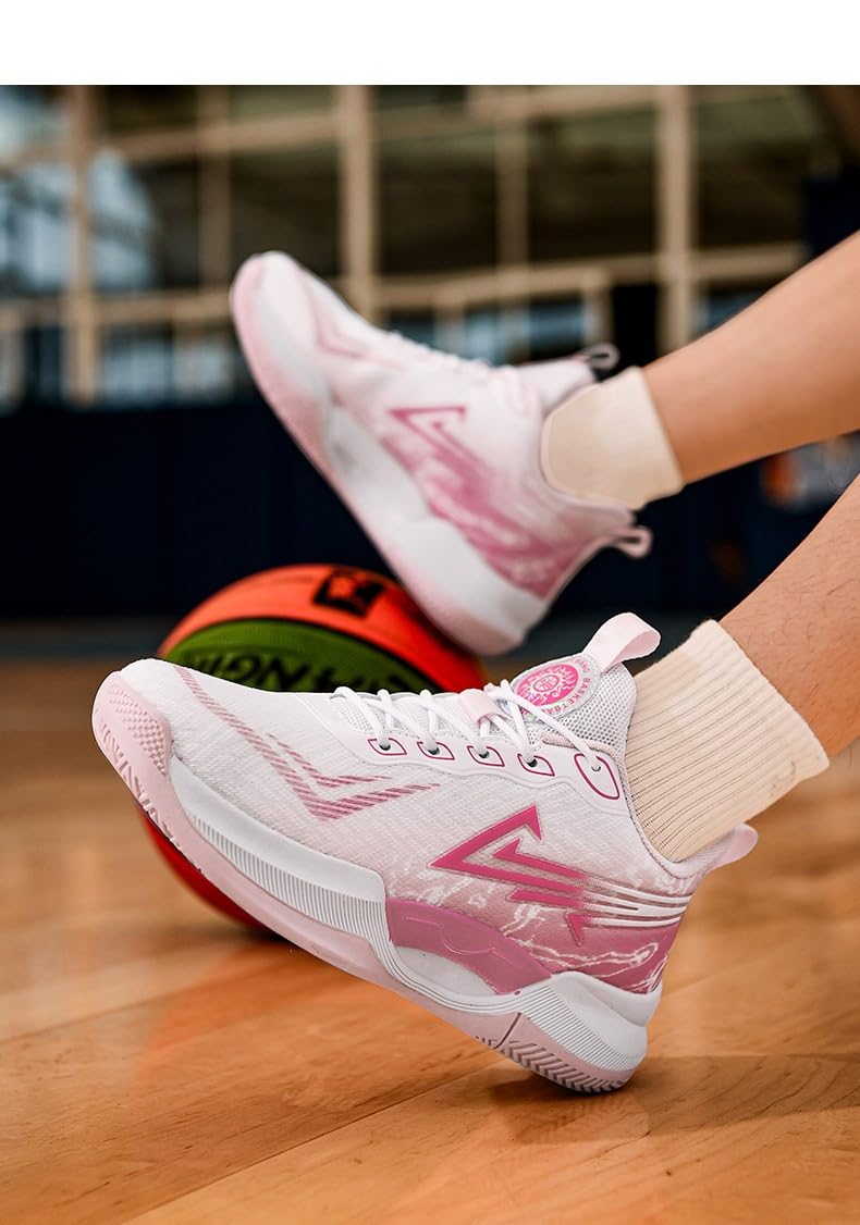 Buty do koszykówki unisex Oddychające, antypoślizgowe, odporne na zużycie, amortyzujące, młodzieżowe buty sportowe treningu Buty spacerowe