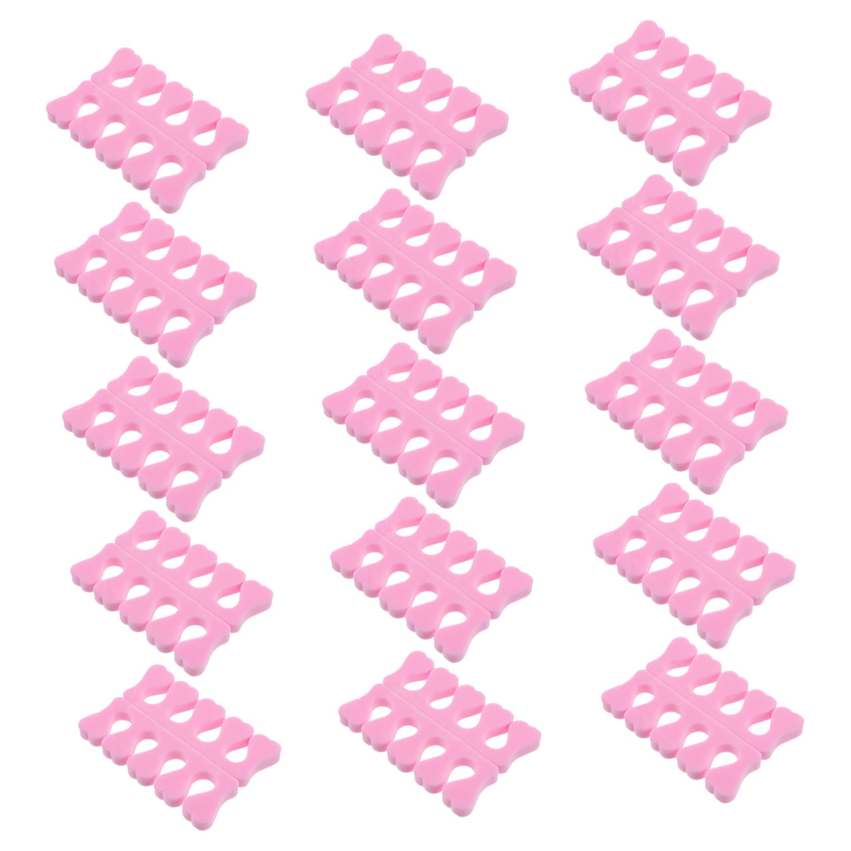 Healeved Professional Toe Separator Manicure Tool Nail Art Divider High-density Sponge Toe Stretcher