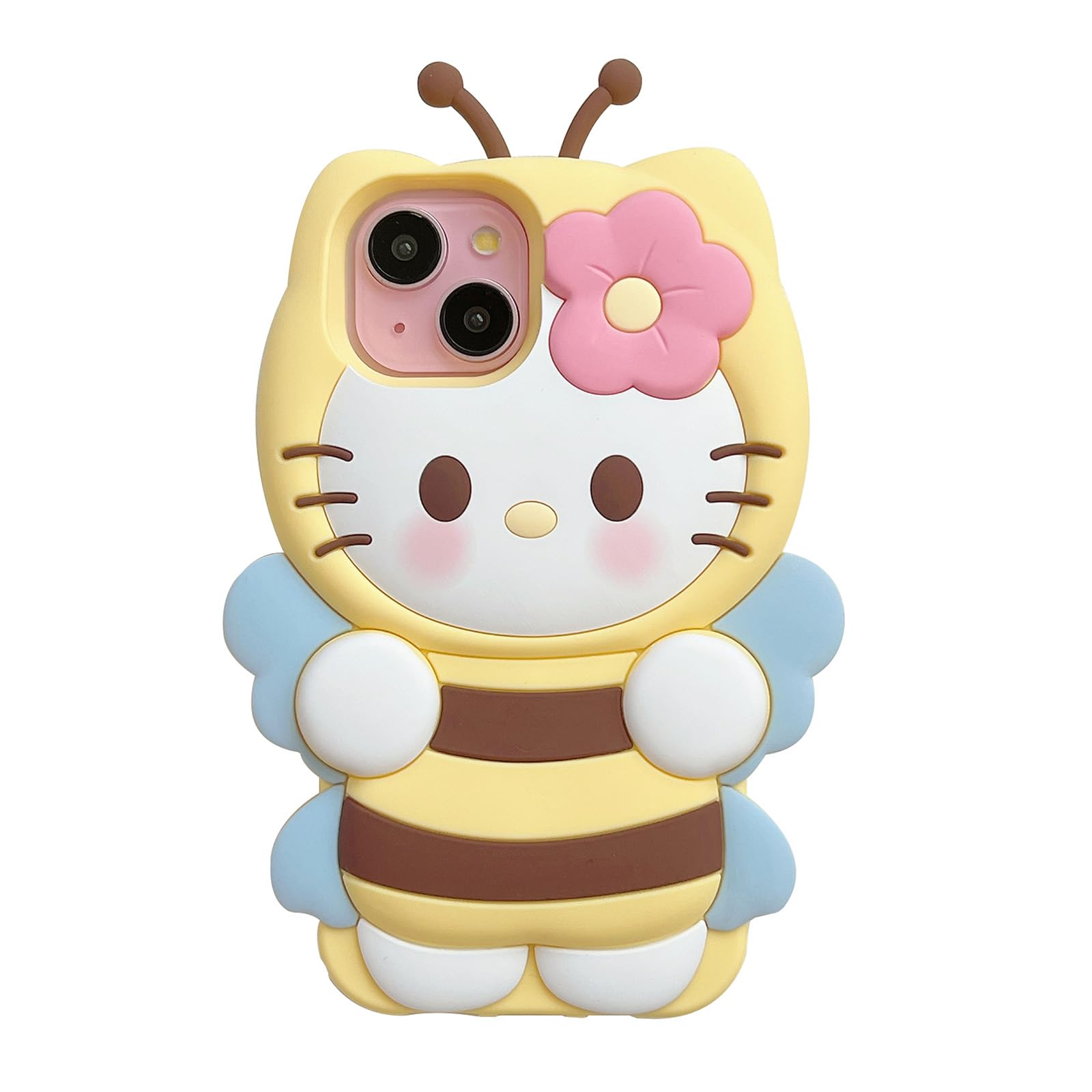 SGVAHY Funda Para IPhone 13 Kawaii, Protectora De Silicona 3D
