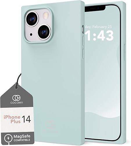 Miniatura 60 de Cocomii - Funda Rectangular Compatible con iPhone 14 Pro Max - Compatible con MagSafe, Silicona de Tacto Suave, Forro de Microfibra, Funda Magnética