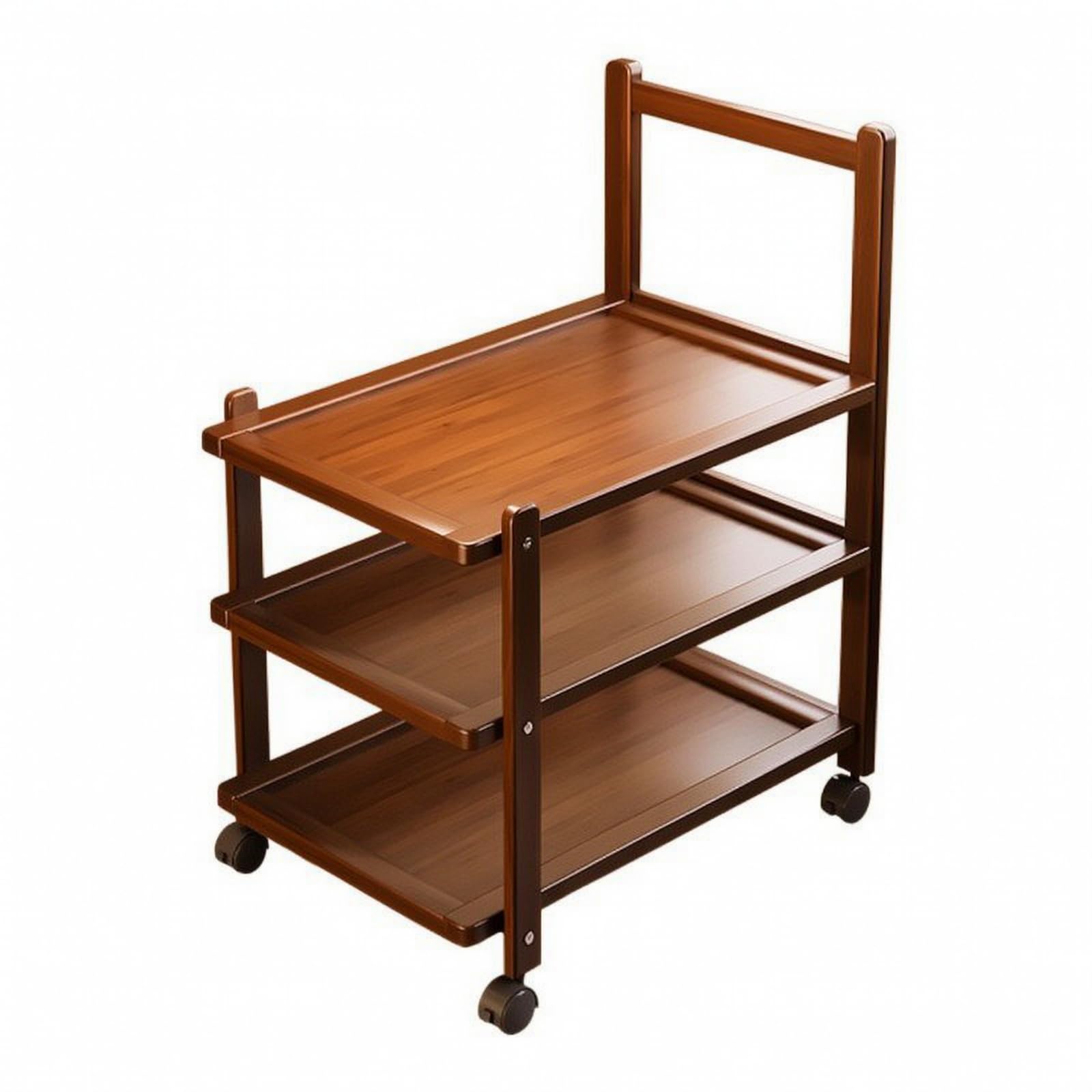 MagiDeal Carrello Salvaspazio con Ruote, 50CM, A Tre Livelli