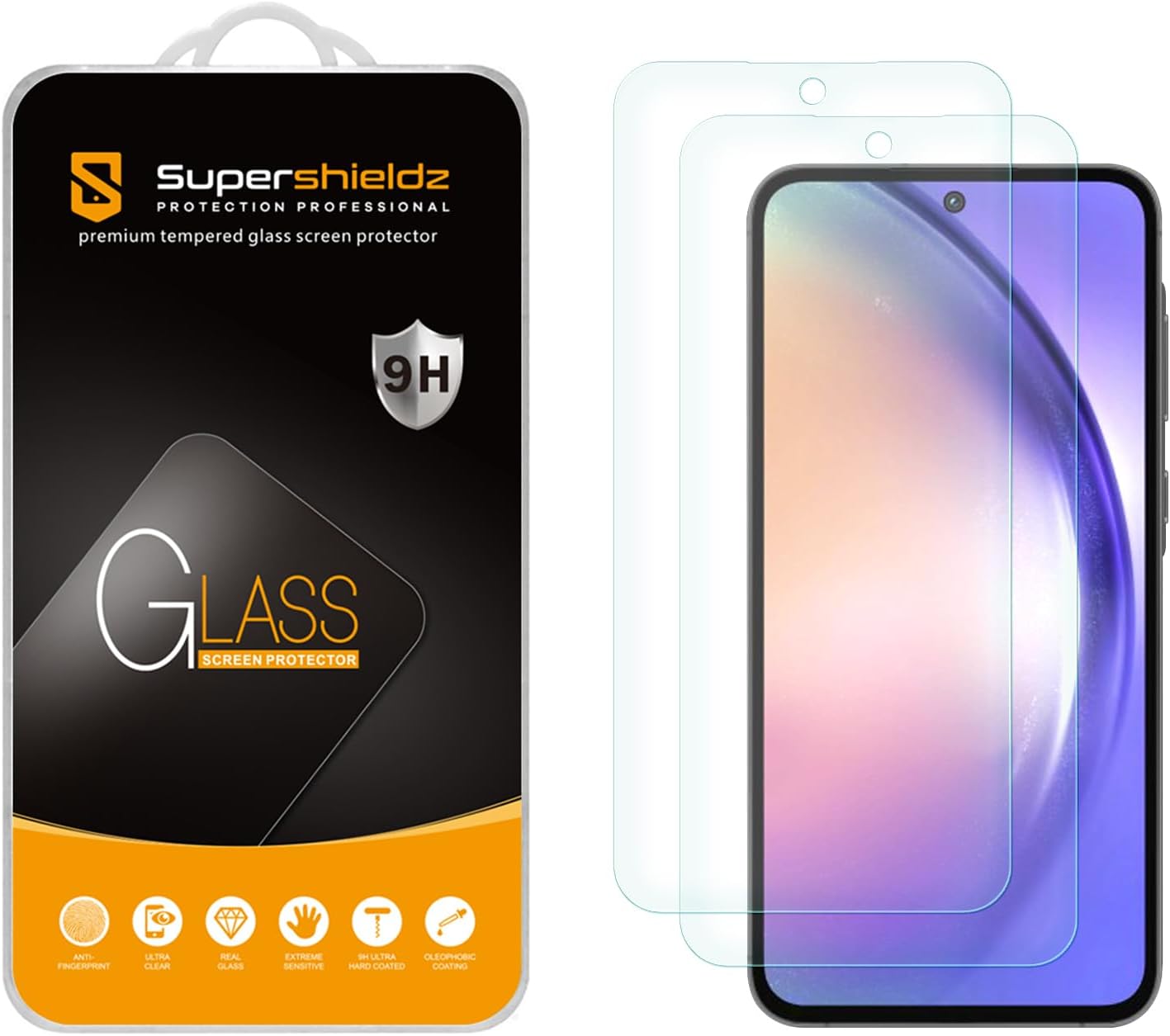 Supershieldz (2 Pack) Designed for Samsung Galaxy A55 5G