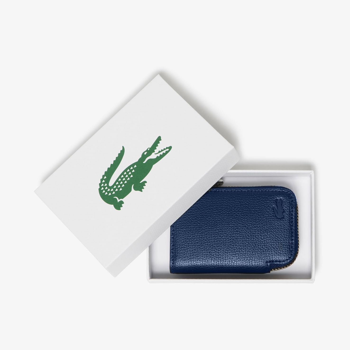 Amazon.co.jp: Lacoste Trifold Wallet Daily Croco L Zipper Smart