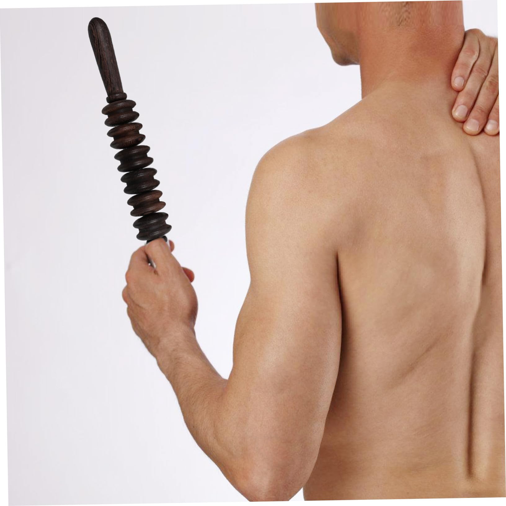Ipetboom Holz Massagegerät 2 Stück für Rücken und Füße Entspannung aus Chicken Wing Holz