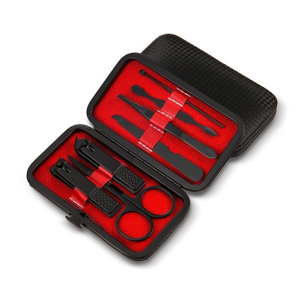 Stainless Steel Nail Clipper Set 7-Piece Clippers Foot Art Tools