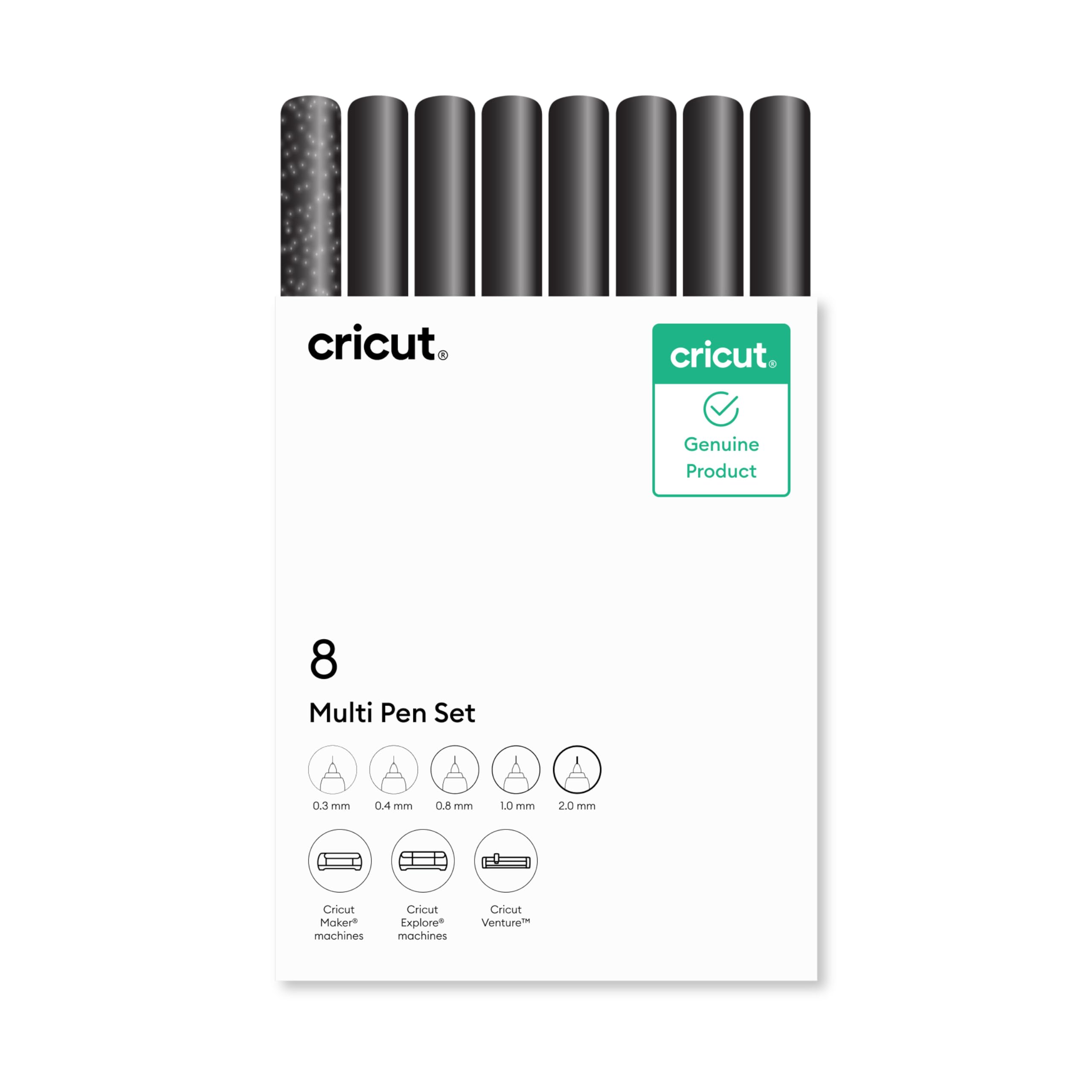 Cricut Multi Pen Set - Black (8 Carat)-image-45
