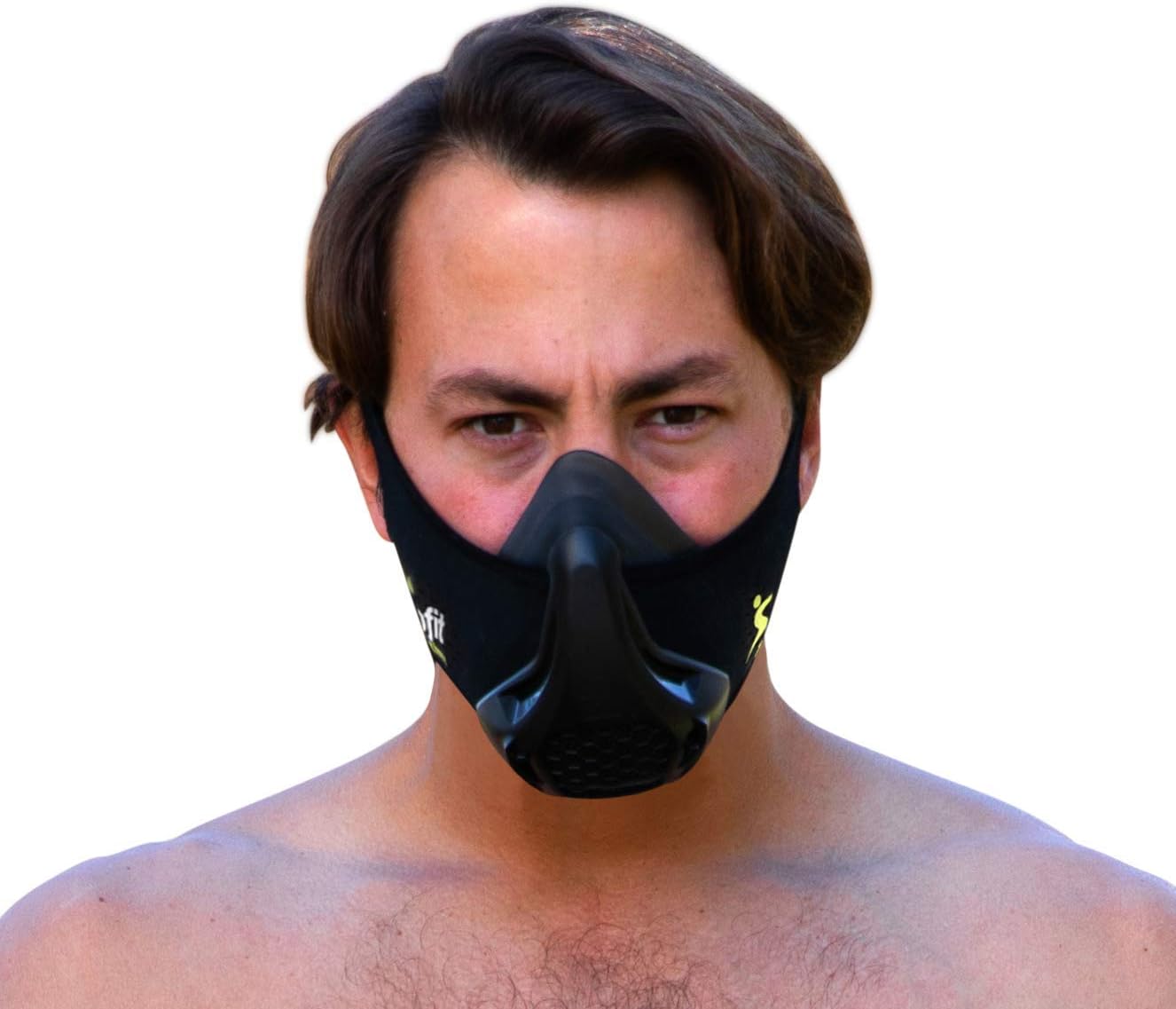 Solofit Training Mask – Workout Fitness Bane Mask for Running, Cardio, Breathing, Gym, Endurance, MMA, High Altitude & Exercise for Men & Women – Twenty Four Resistance Levels - Low Oxygen Breathing