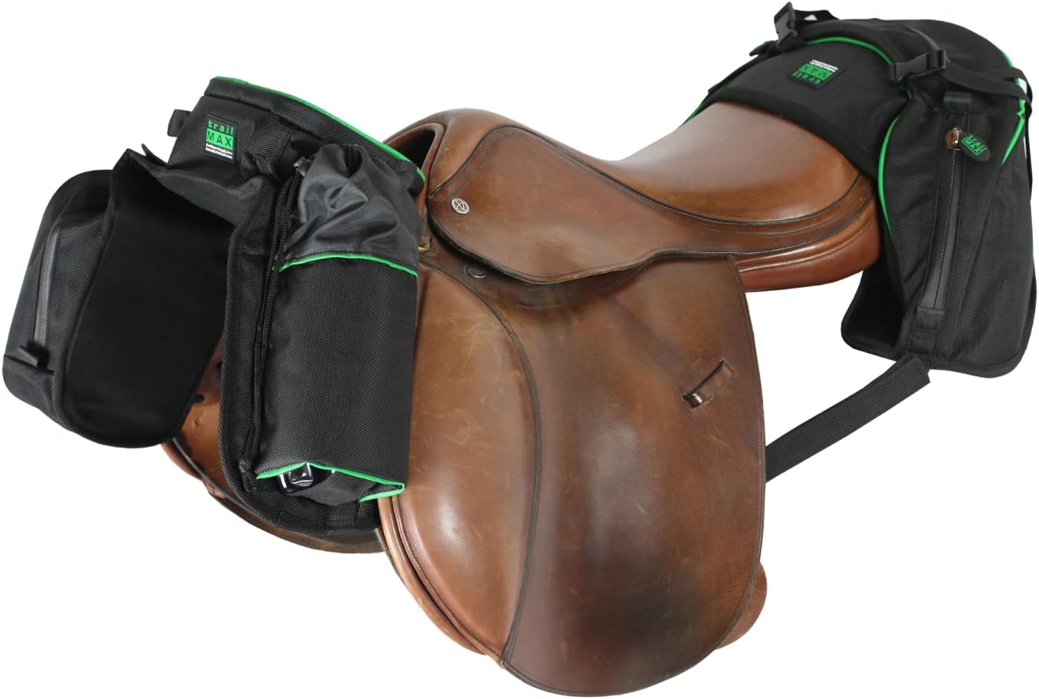 TrailMax EnglishEndurance Horse Saddle Bag Bundle; Liberia Ubuy