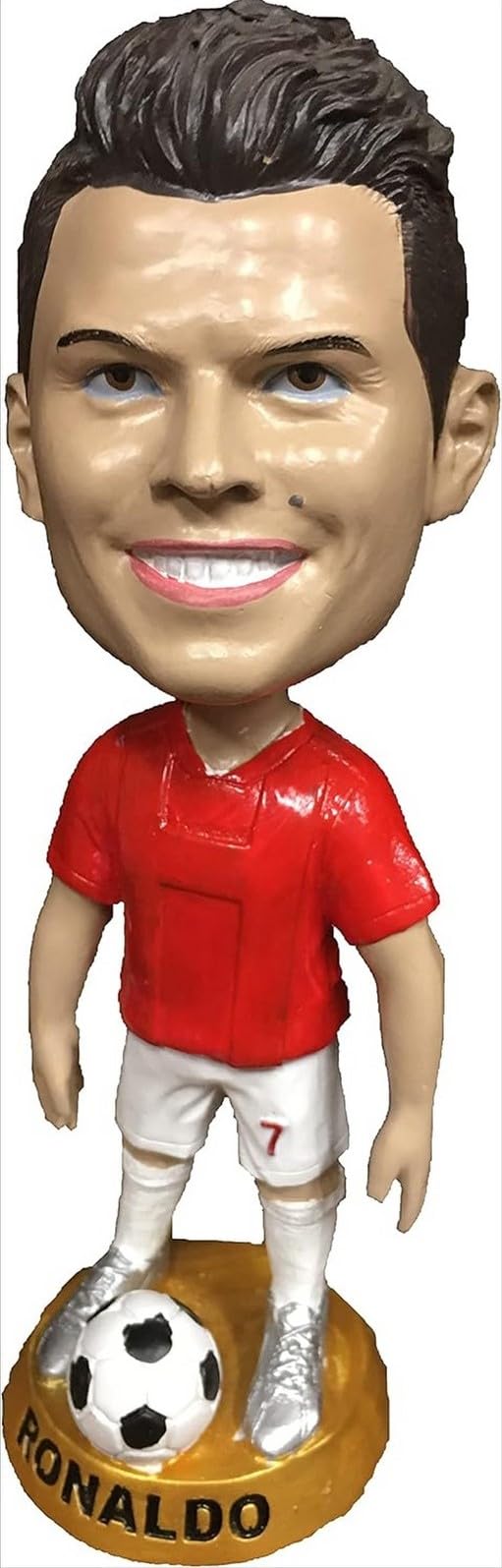 Statuetta Gongolo ROCKY In Resina - Testa Molleggiata, Altezza 20cm, Dipinta A Mano - Foto 7