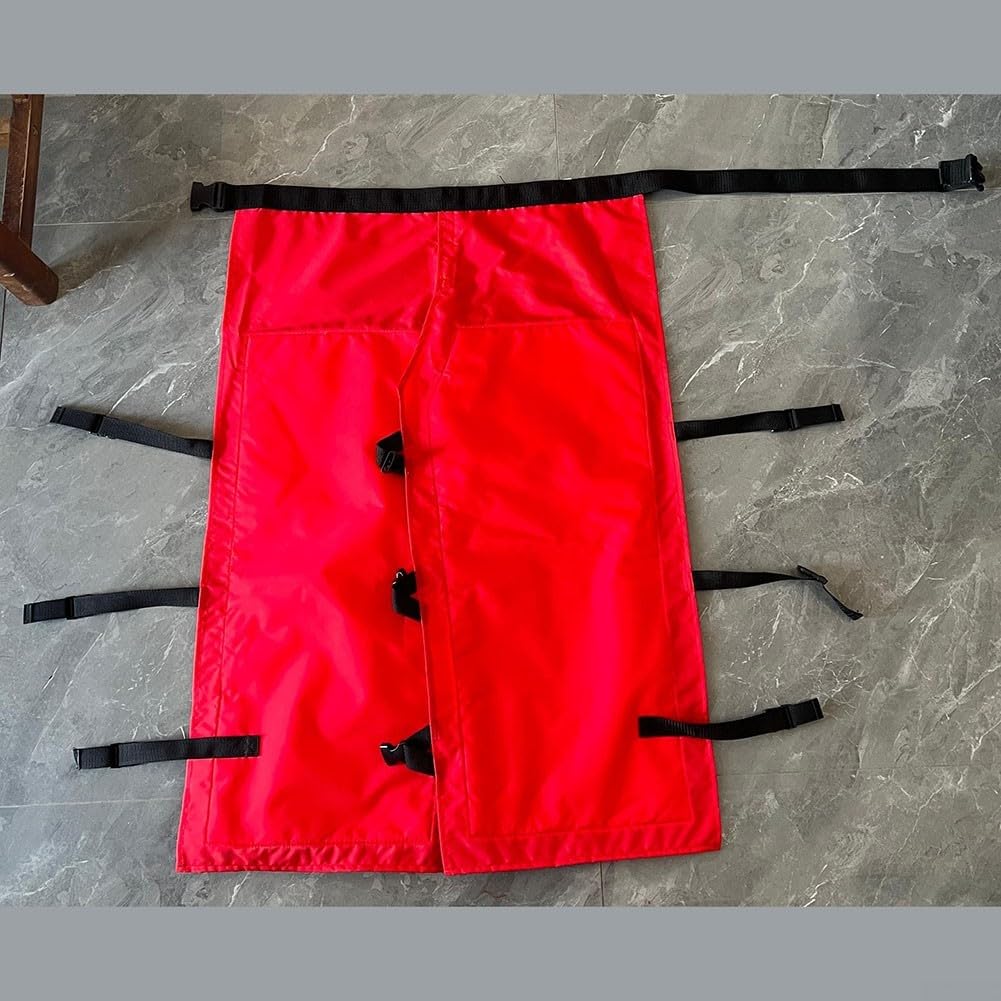 Delantal protector de motosierra con cobertura estilo delantal y cinturón ajustable para una movilidad y protección óptimas durante las operaciones de motosierra