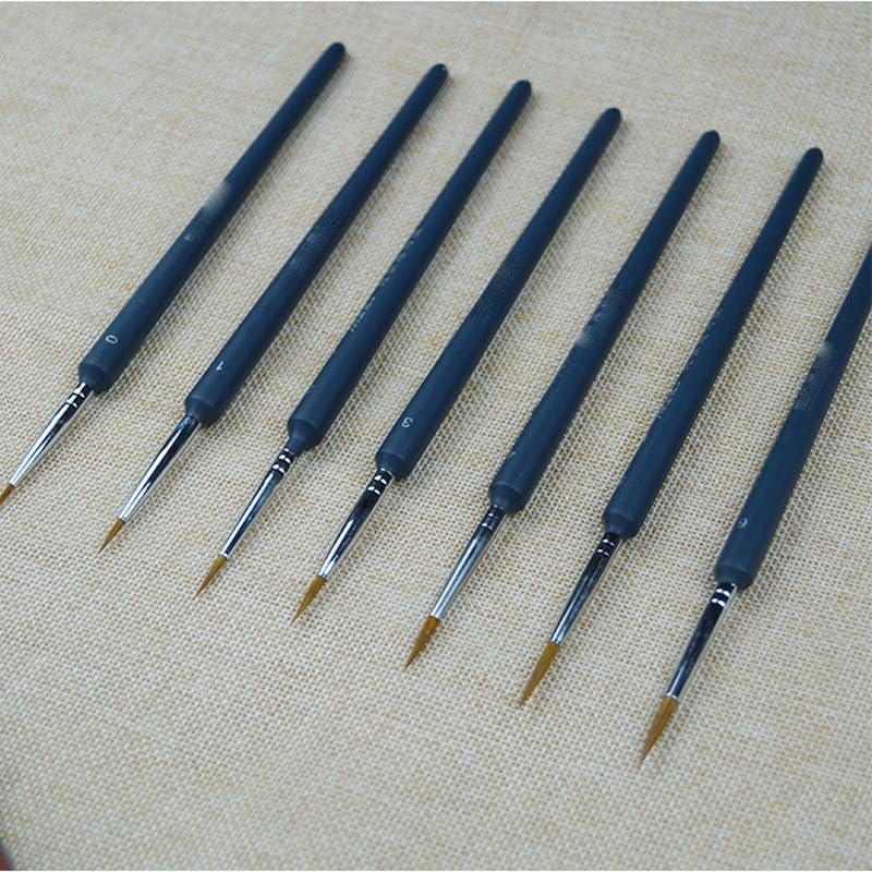 Ensemble de pinceaux miniatures pour réussir les lignes fines - 5
