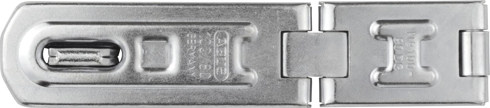 Abus Mechanical 32157 80Mm Hinged Hasp & Staple