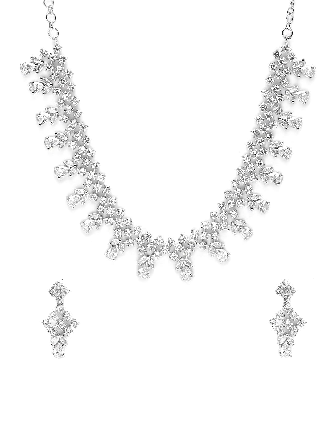 See full amazon price history chart for Yellow Chimes American Diamond Necklace Set For Women | White Stone Silver Jewellery Set For Women | Diamond Necklace Set | Birthday Gift for Girls Anniversary Gift for Wife Yellow Chimes American Diamond Necklace Set For Women | White Stone Silver Jewellery Set For Women | Diamond Necklace Set | Birthday Gift for Girls Anniversary Gift for Wife (B09MYFN253) Amazon Price History, Amazon Price Tracker