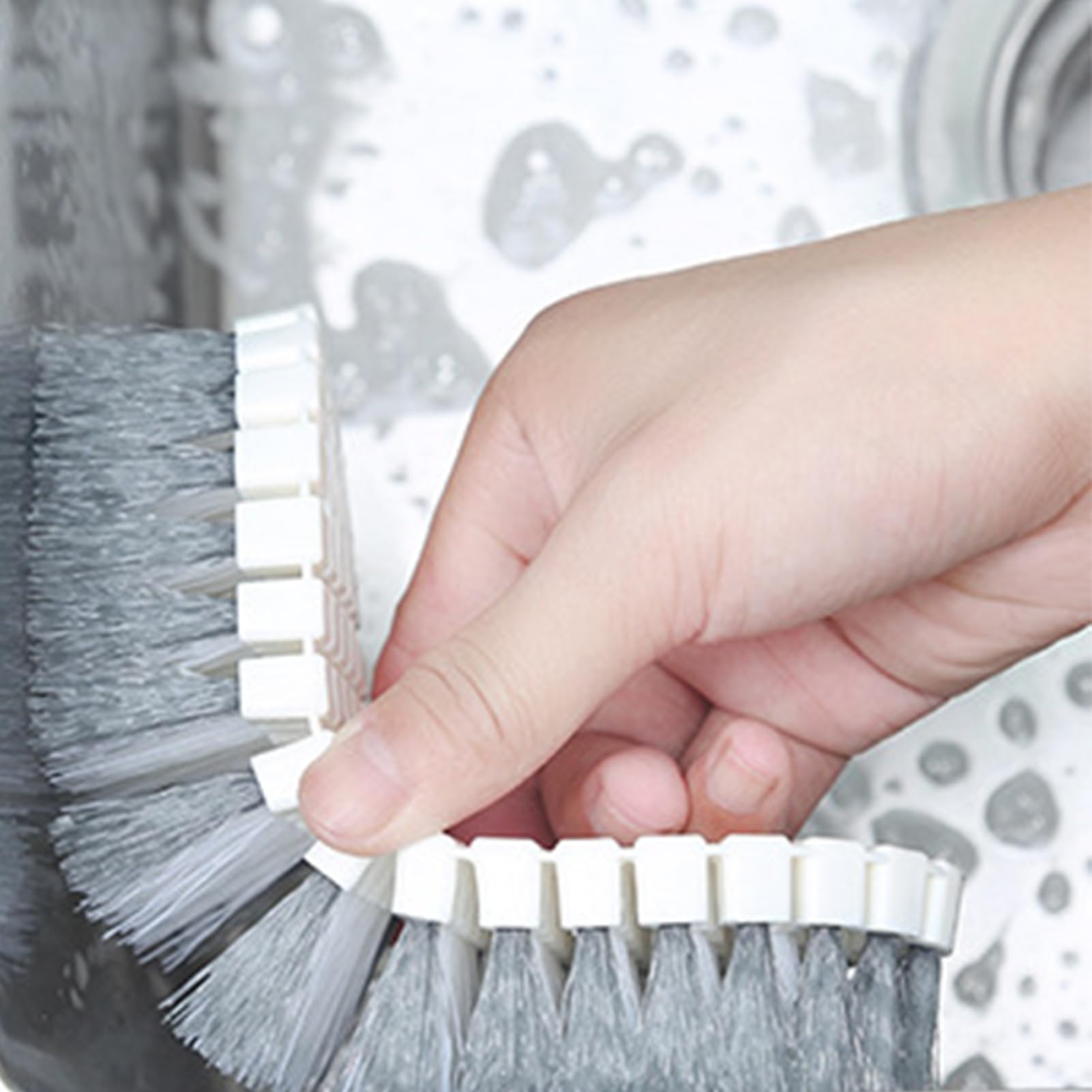 Cepillo de lavandería -15.5 * 5.8 * 4 cm CM Scrubbing Brushes, Soft Bristle Cepillo de Limpieza de Zapatillas de Agarre | Cepillos de Limpieza de hogares de Calidad para el baño Bañ