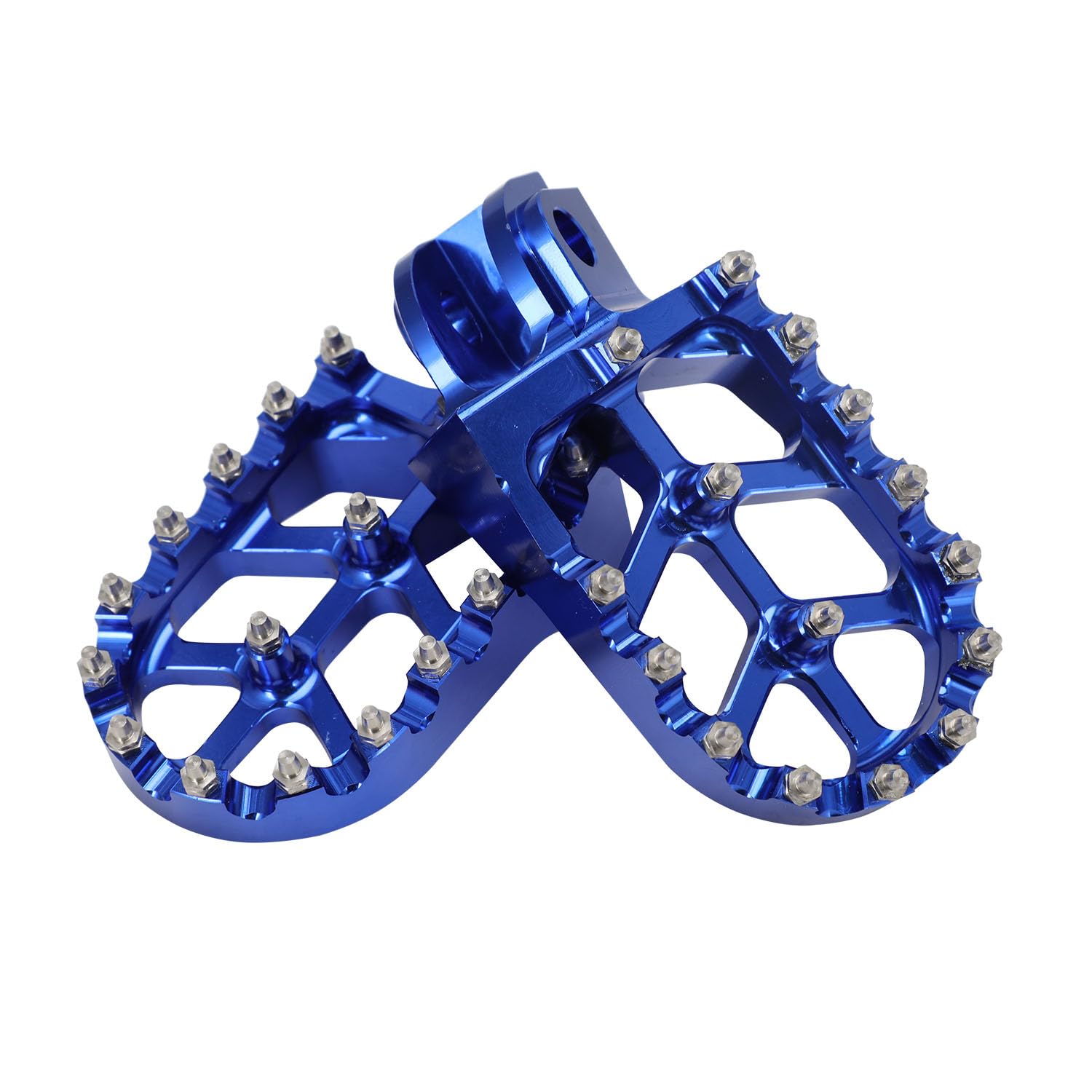 Motorrad-Fußrasten für Sherco, Dirt Bike Fußrasten CNC-Aluminium für Sherco 125 SE 250 SE 300 SE 250/300 SEF 450/500 SEF 2012-2023 Enduro Motocross Pit Dirt Bike Blau