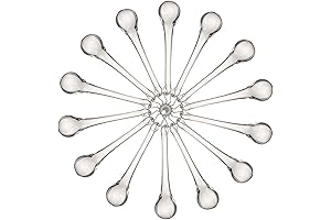 H&D 20Pcs Crystal Teardrops Hanging ChandelierPrism Accent Decor Suncatcher