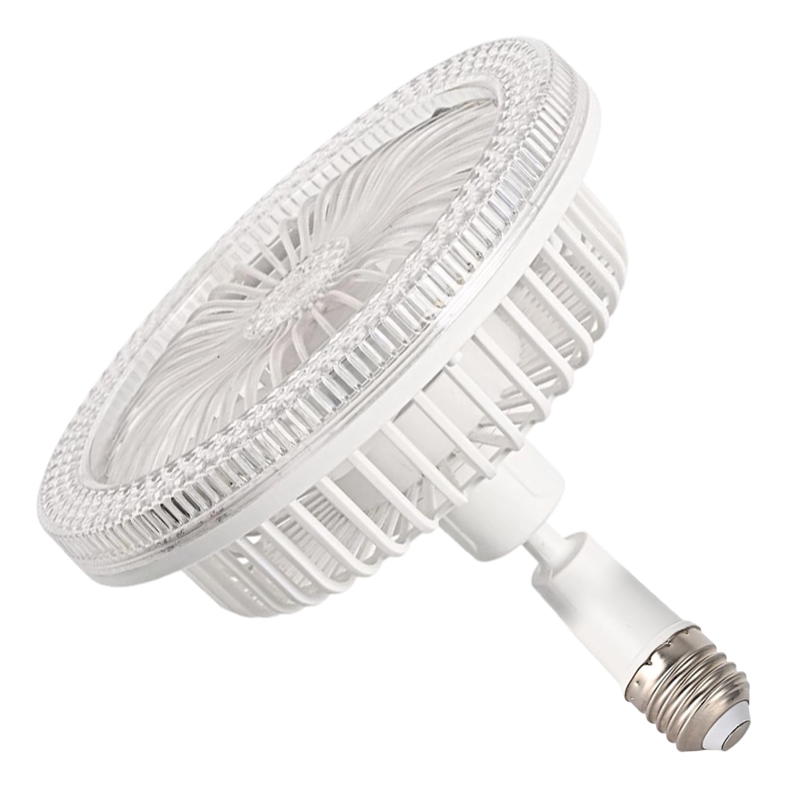 Kalttoy Speed Quiet Cooling Fan Light Modern E27 Socket Ceiling Fan with LED Lighting and Remote Control Enduring for Living Room Bedroom Restaurant