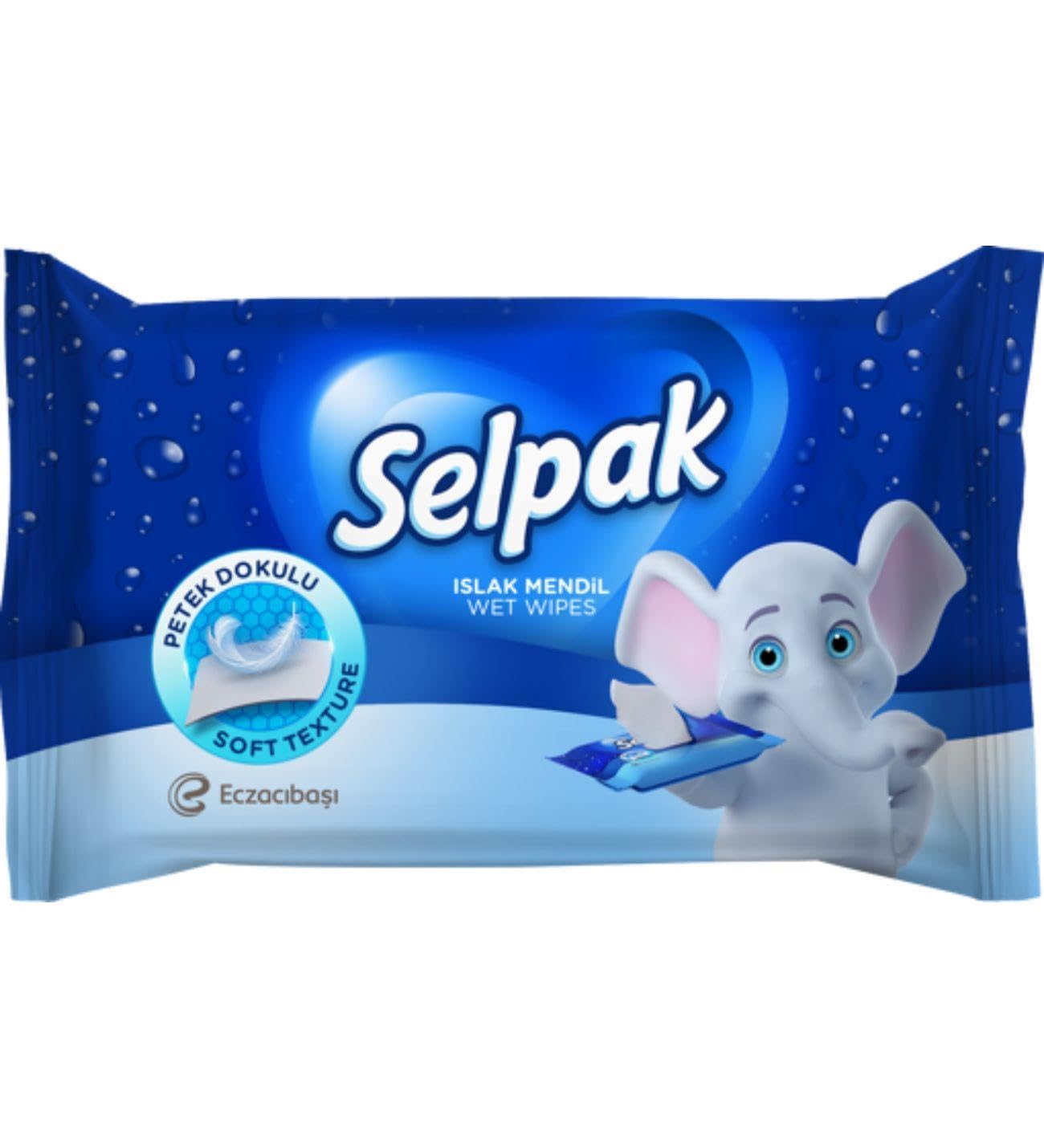 Selpak Klasik Islak Cep Mendili 3'lü
