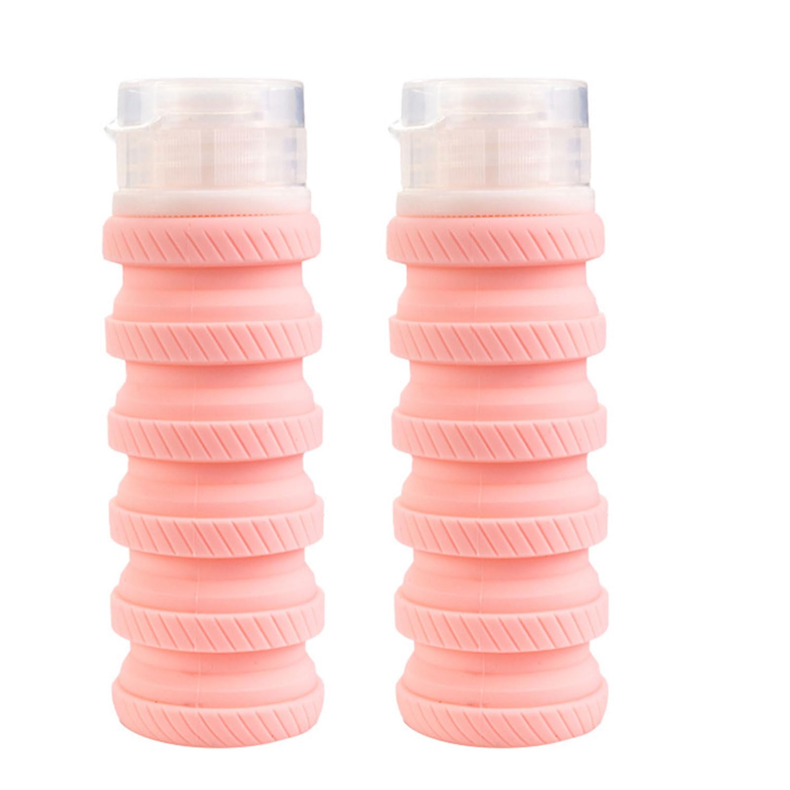 FGDTREE Silicone Bottle Accurate Pouring Spout Durability for Toiletries and Beauty Products Silicone Squeeze Bottle