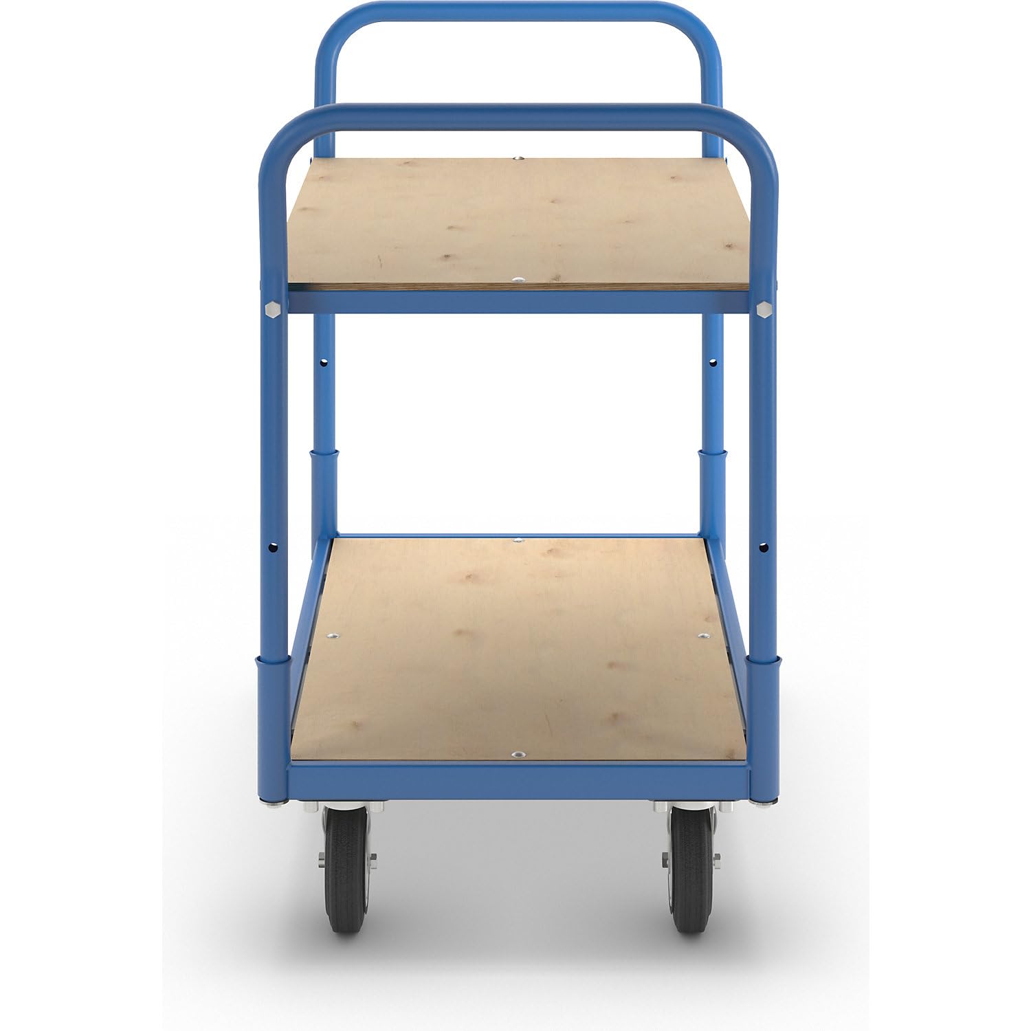 eurokraft | Tischwagen Flex | Tragfähigkeit 200 kg | 2 Etagen