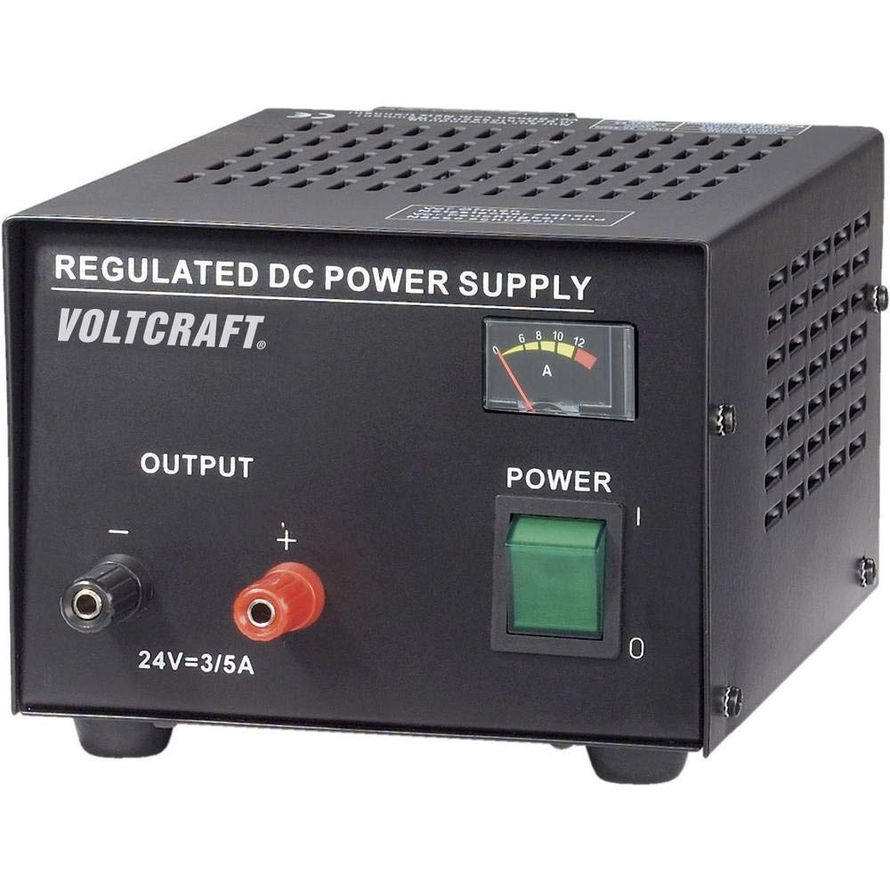 VOLTCRAFT FSP-1243 Labornetzgerät, Festspannung 24 V/DC (max.) 3 A (max.) 72 W Anzahl Ausgänge 1 x