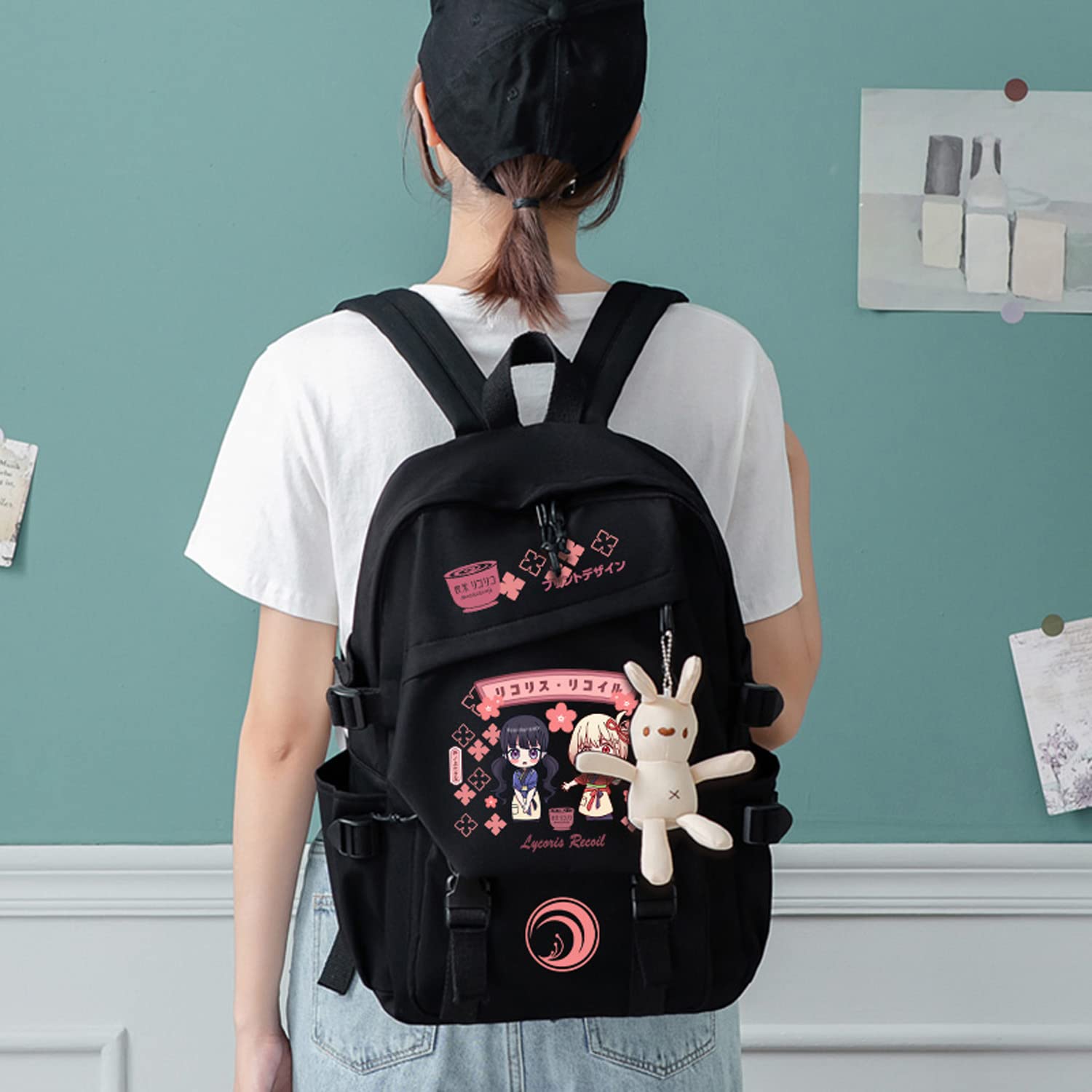 Amazon.co.jp: リコリス・リコイルグッズ リュック バックパック