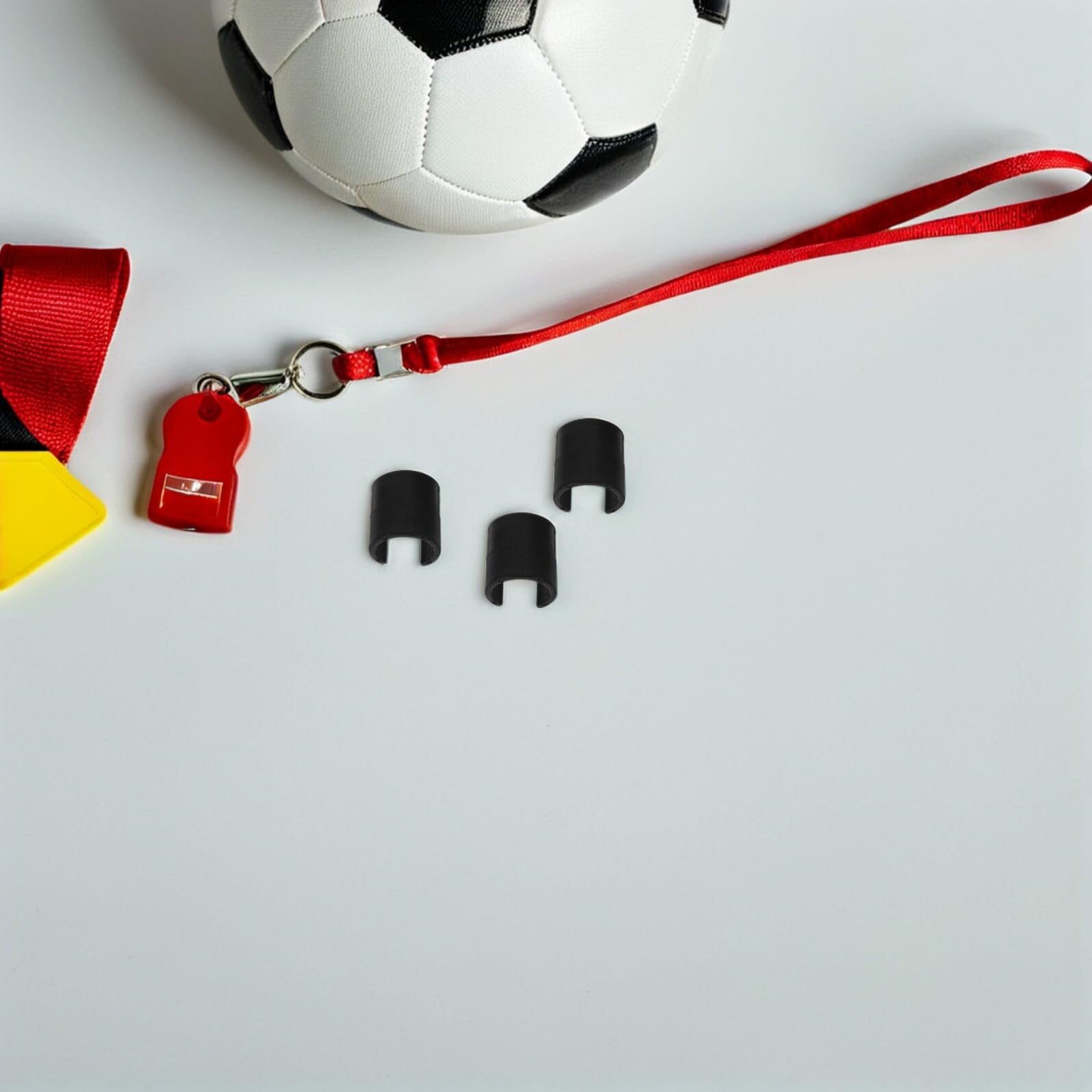 TOPBATHY Lot De 25 Clips De Fixation En Abs Pour Poteaux De Drapeau De Corner De Football Connecteurs Robustes Et LéGers Pour Accessoire D’EntraîNement ÉQuipement De Marquage Polyvalent Et Ré