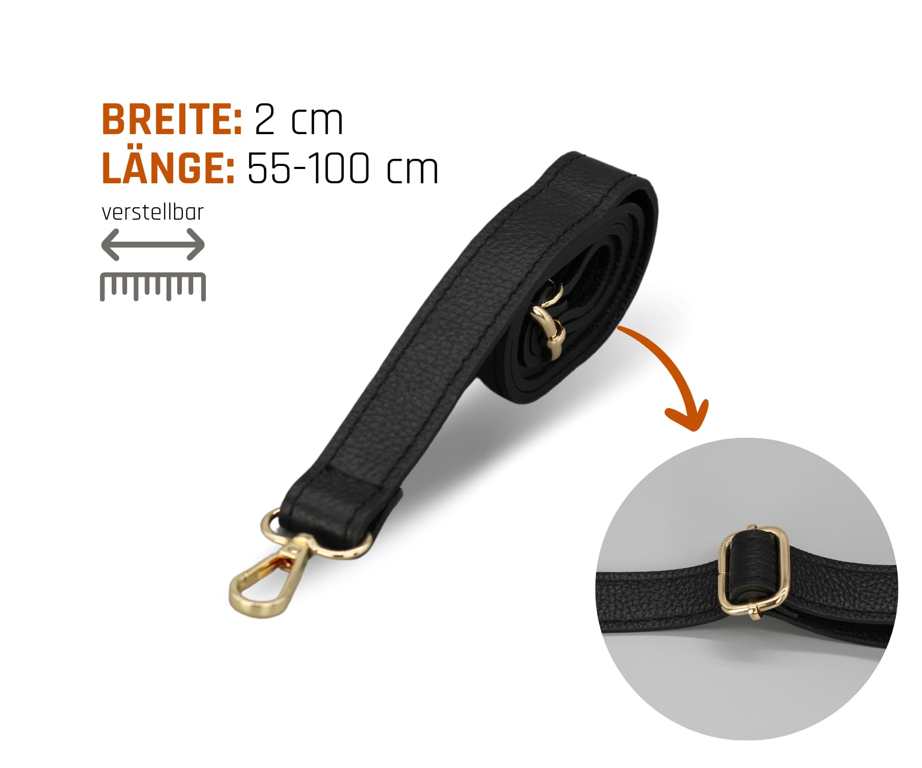 Adel Bags EMMA Gold Bauchtasche Echtleder Handgefertigt Crossbody Bag | Damen Umhängetasche, Echtes Leder, Schultertasche mit Ledergurt & wahlweise gemustertem Riemen, 2 Fächer, Made in Italy