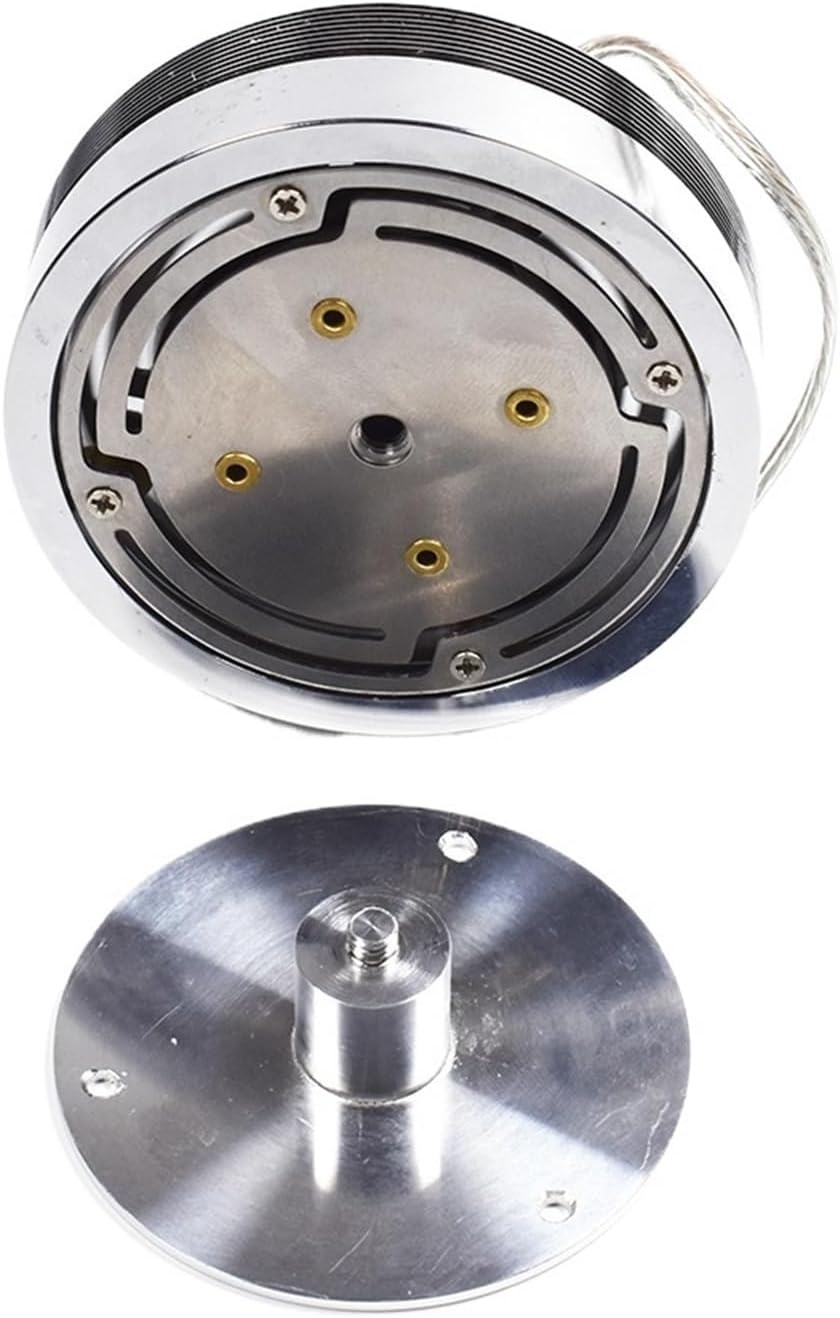 100/75/65MM Full Range Vibration Speaker Portable Resonance Audio Loudspeaker 40 50 80W Anti-Neighbor Bass Woofer Vibrator(80W 100mm Silver,4ohm)