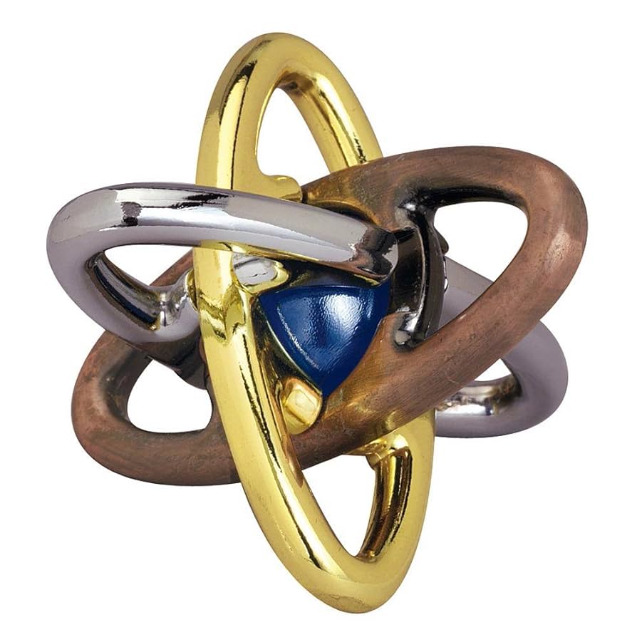 PUZZLE/38Beets：未開封CD Amazon.com: Bits and Pieces Metal Brain Teaser Puzzle - EZ