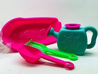 مجموعة ادوات رمل للعب على الشاطئ مكونة من 4 قطع