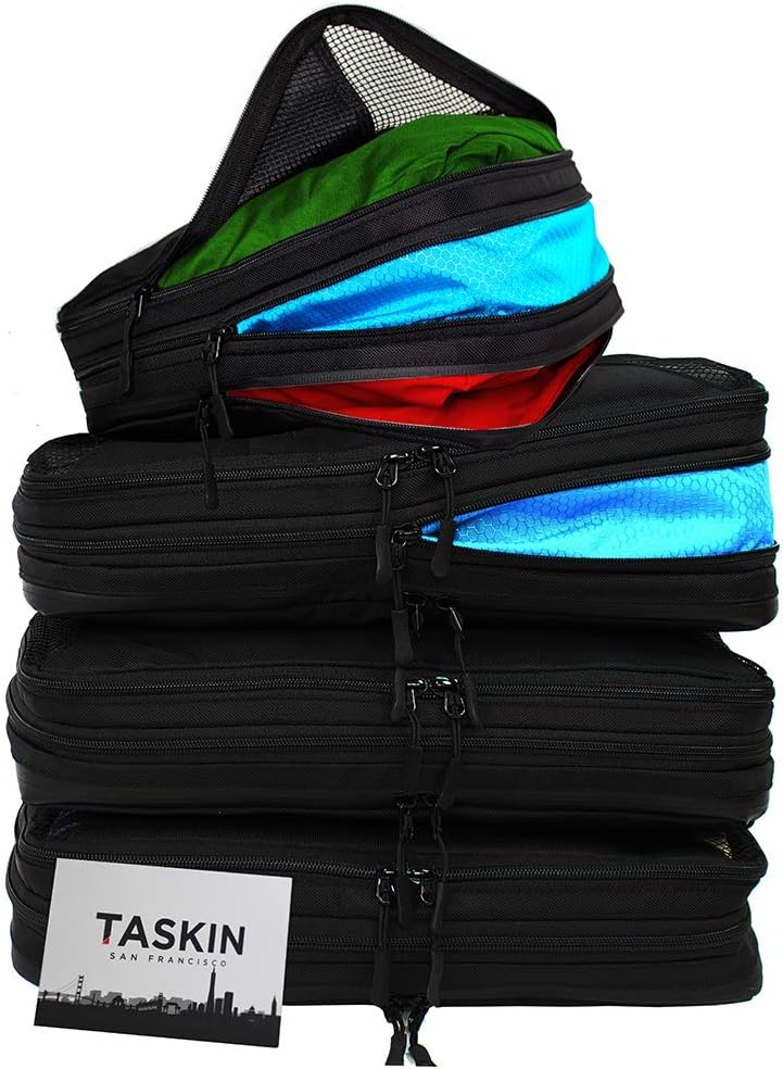 Compression Packing Cubes Clean & Dirty Compartments w/Flexible