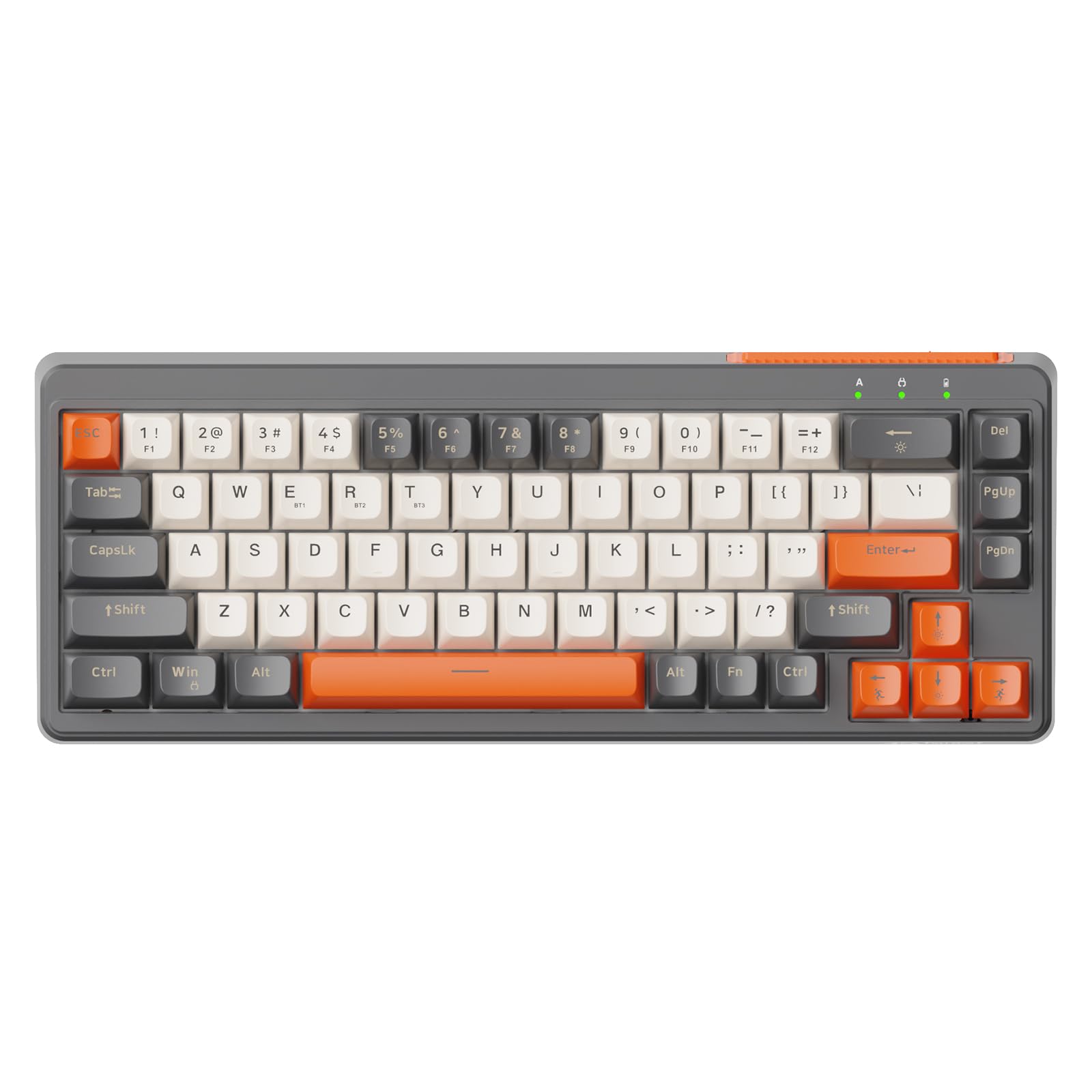 Amazon.com: FREEWOLF M68 65% Wireless Gaming Keyboard,Bluetooth