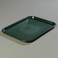 Vista 8 de Carlisle FoodService Products Bandeja de plástico para cafetería de comida rápida, 14" x 18", verde (paquete de 2)